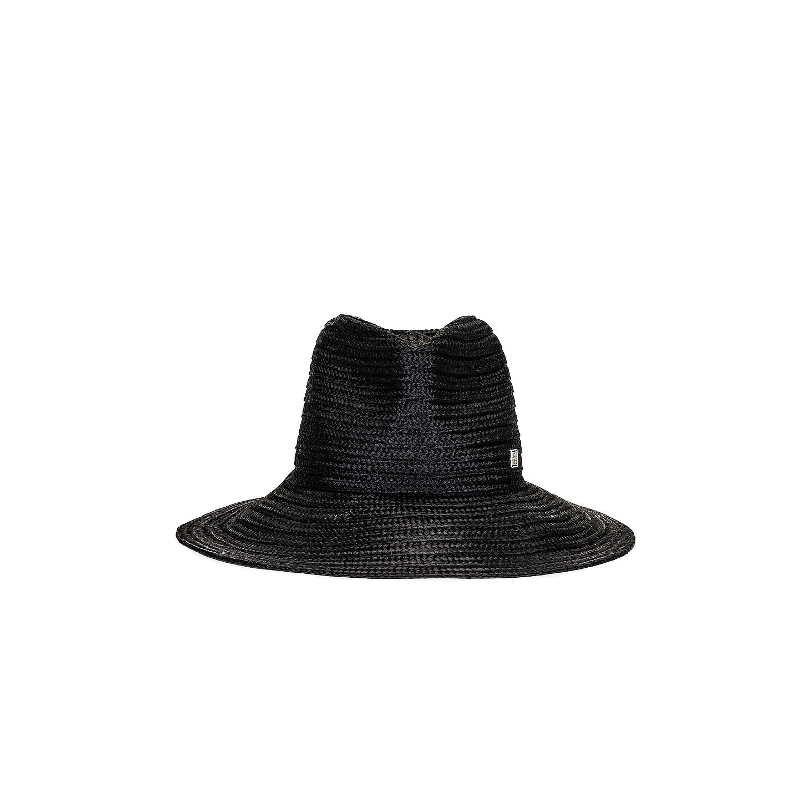 Toteme 'Raffia' Black Panama Hat Size XS