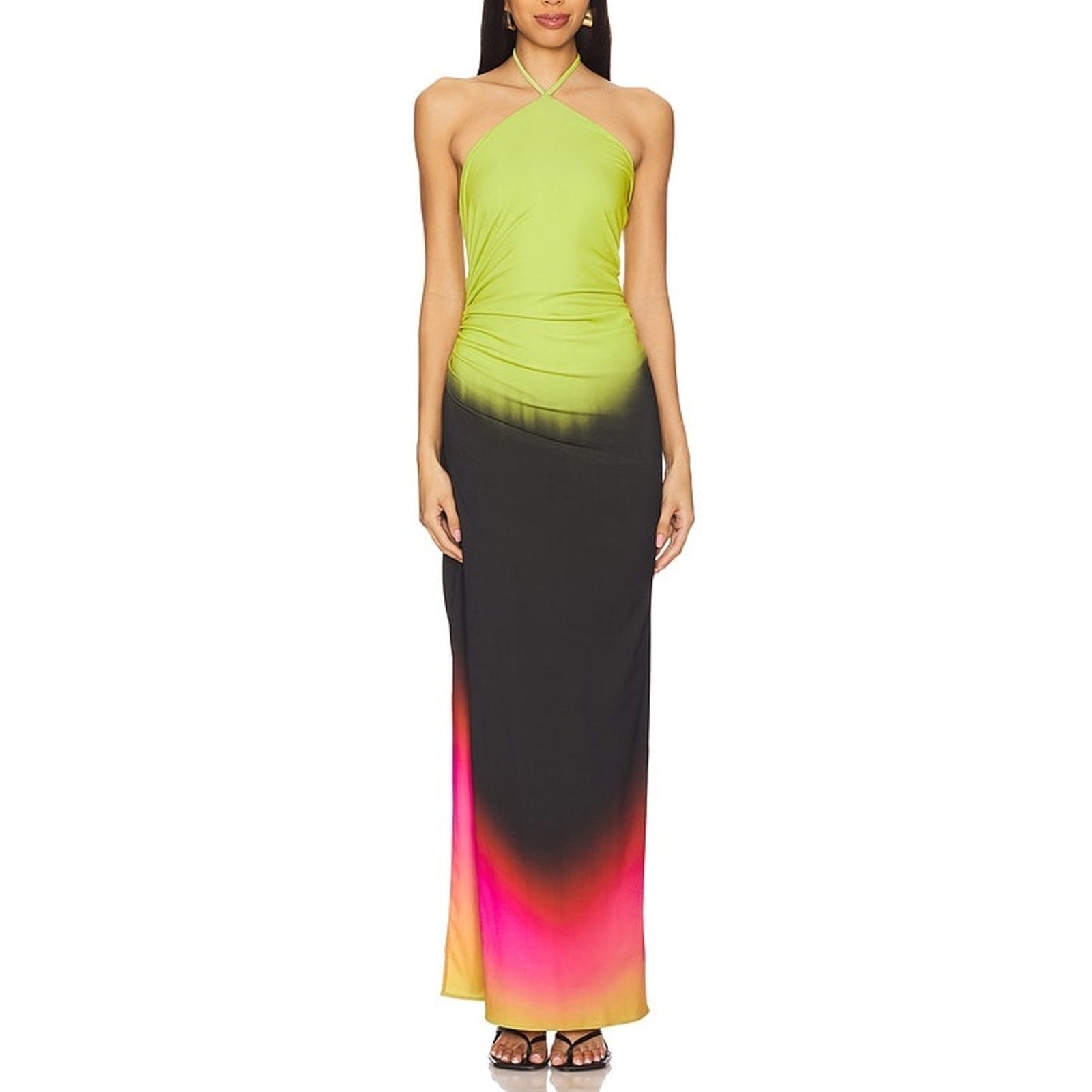 Baobab 'Blake' Green Polyester Dress Size M - NWT