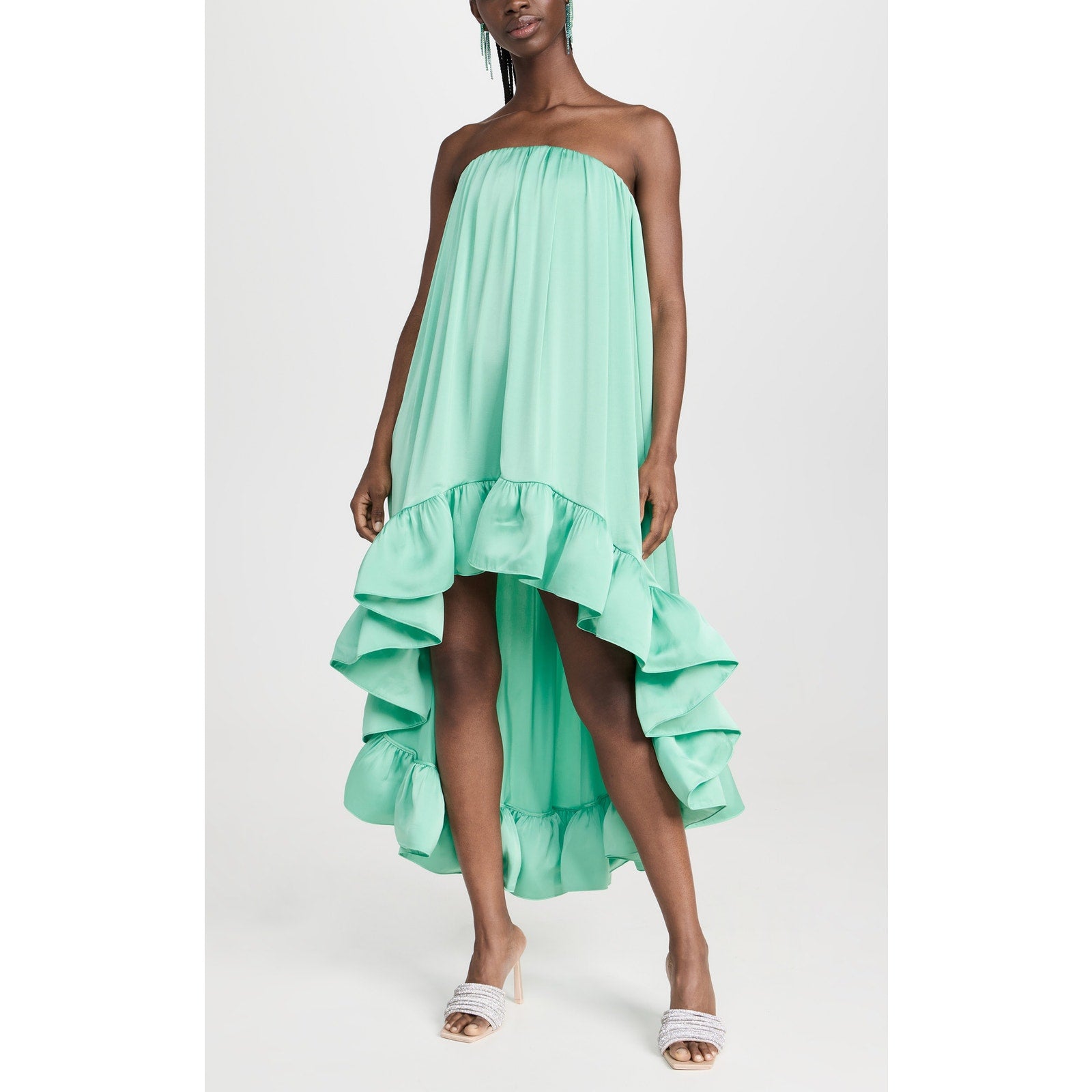 Alexis 'Alfi' Green Polyester Dress Size XS