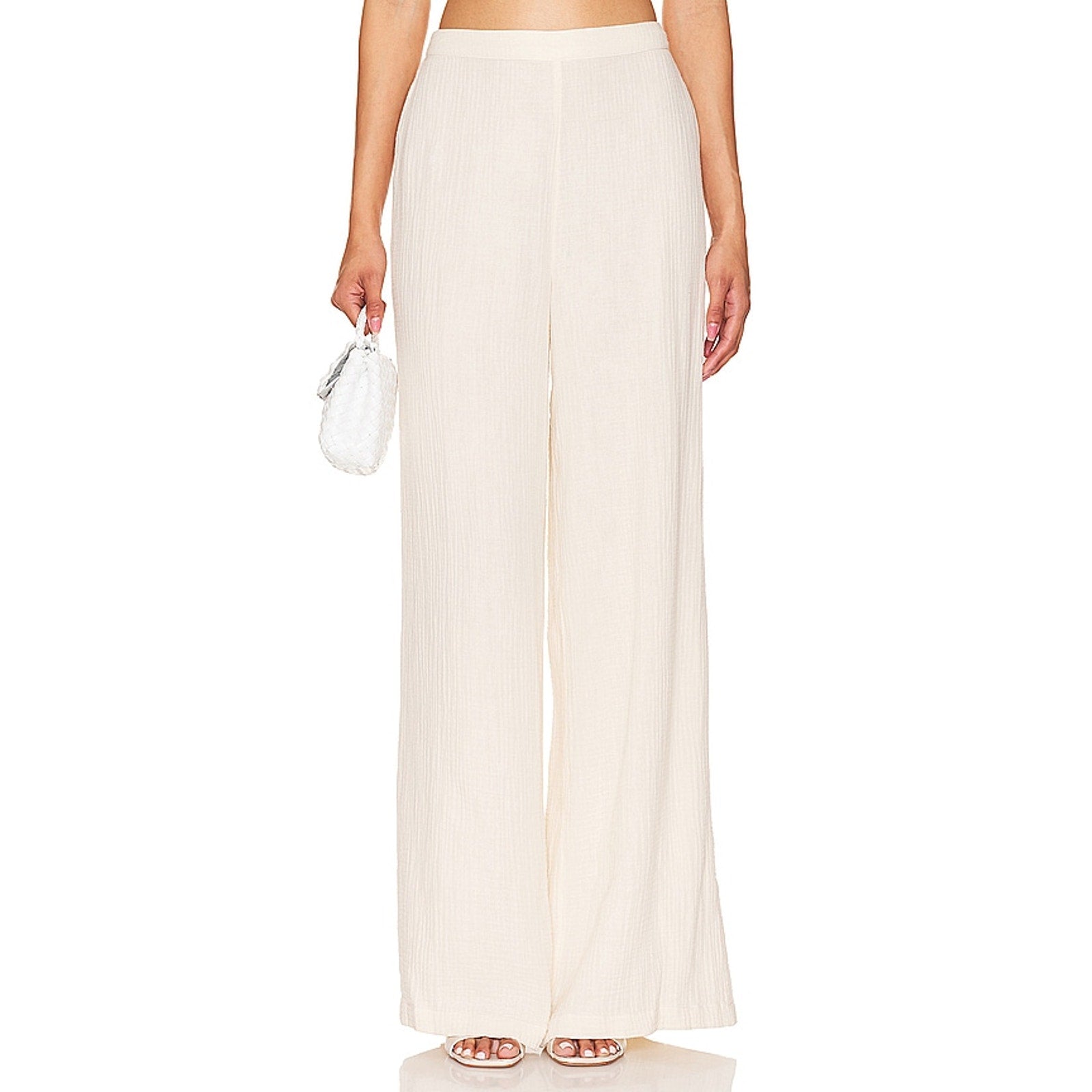 Lspace 'Santos' White Pant Size M - NWT