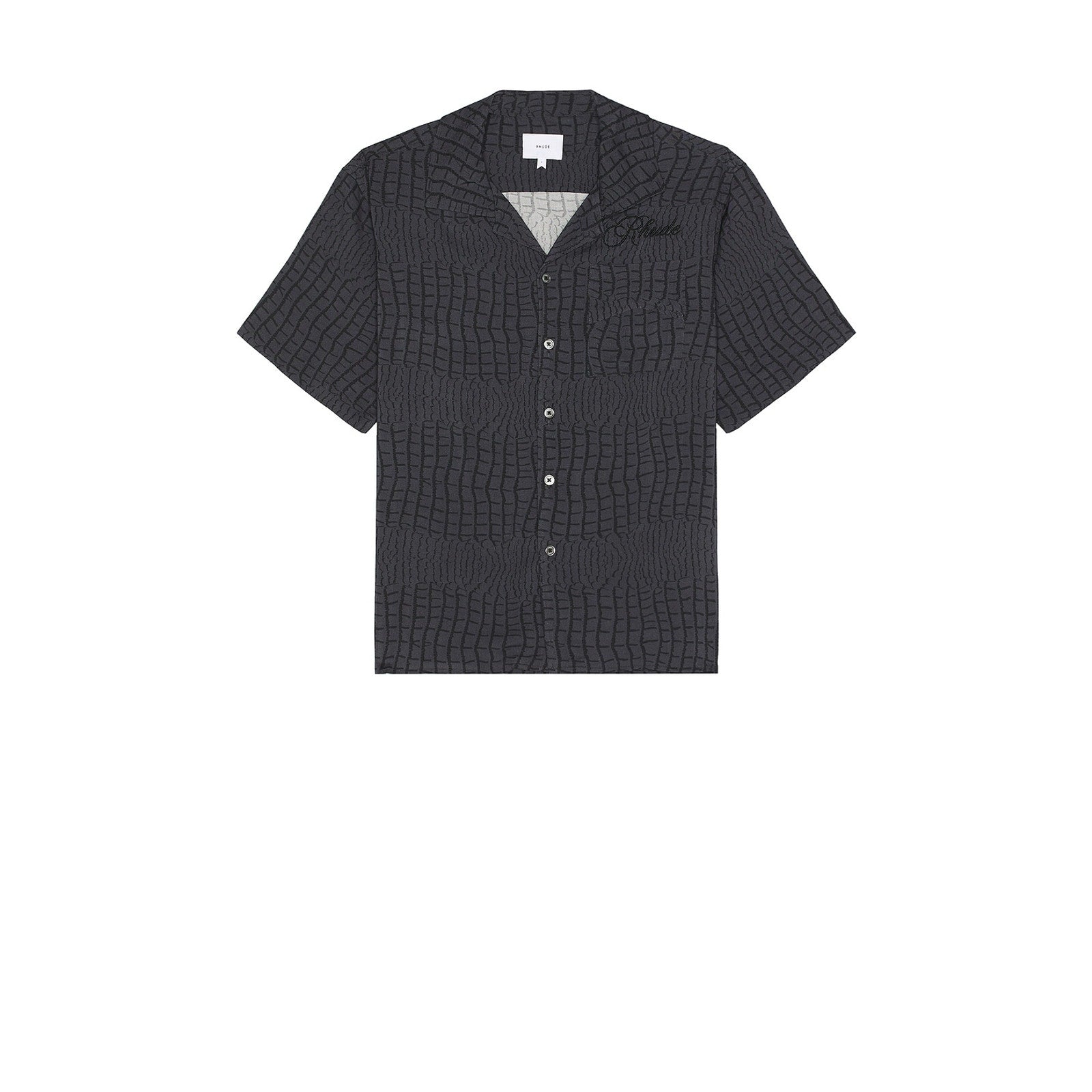 Rhude 'Croc' Black Shirt Size XL