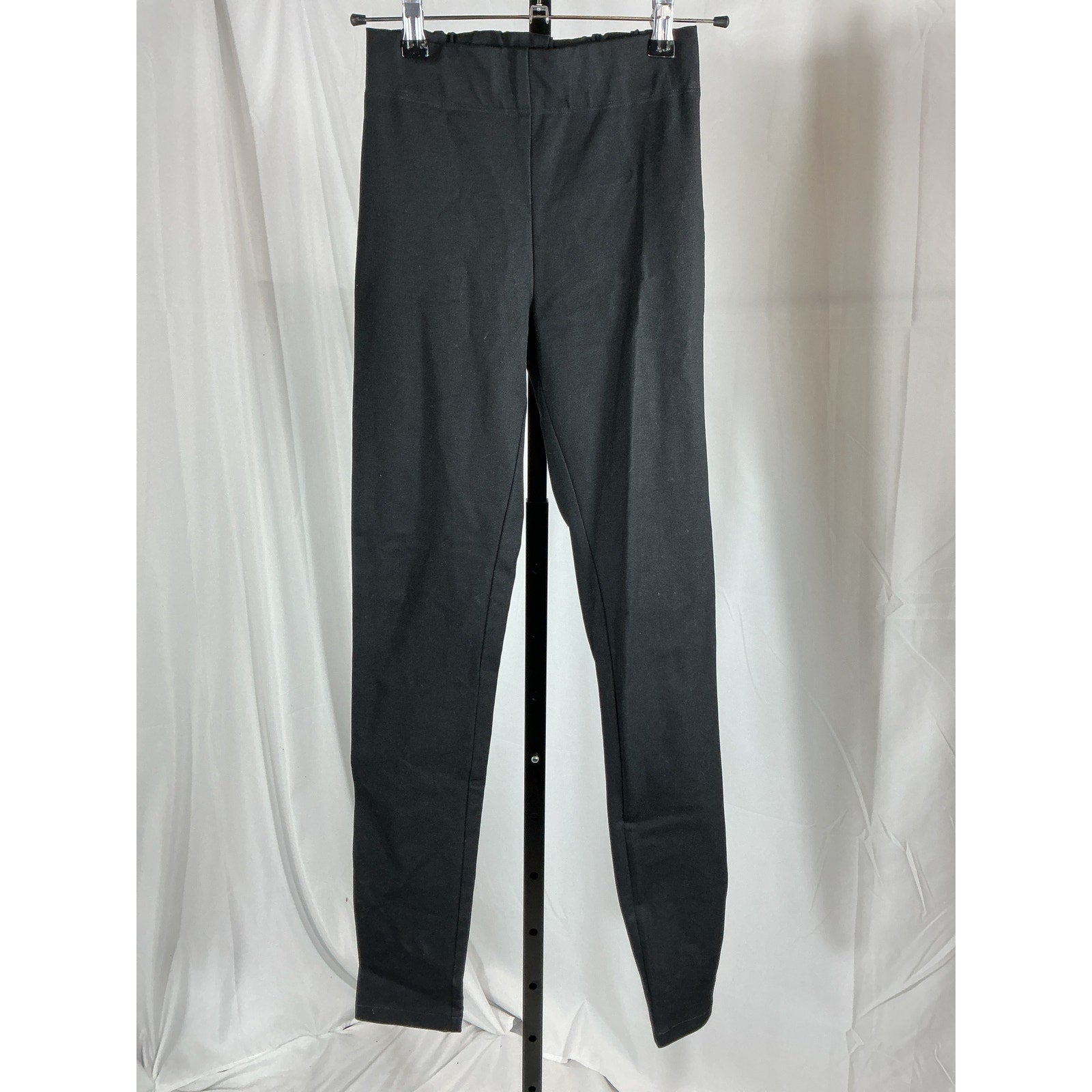 Joseph High-Rise Black Viscose Gabardine Leggings Size 32