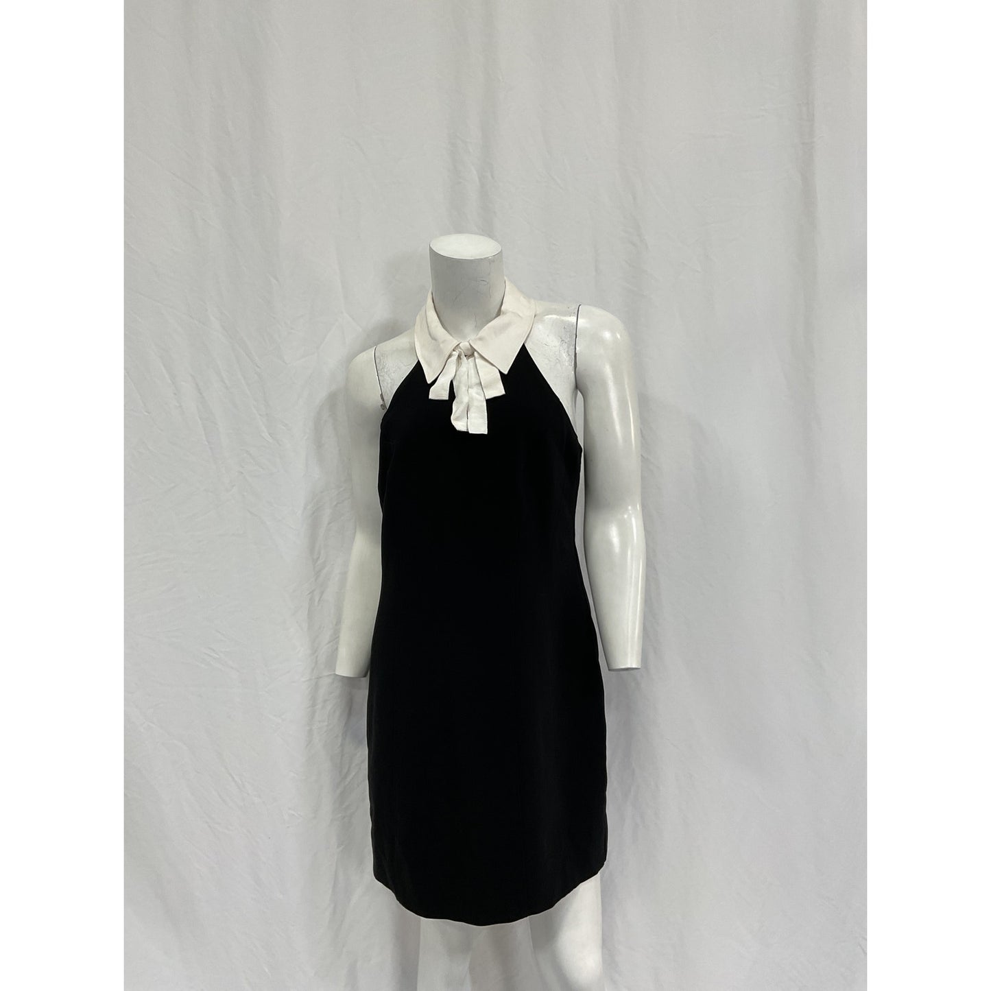 Cinq A Sept 'Kira' Black Triacetate Dress Size 10