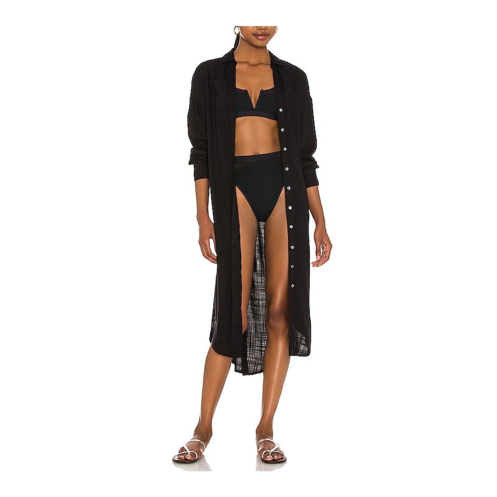 Lspace 'Barcelona' Black Viscose Dress Size XS / S