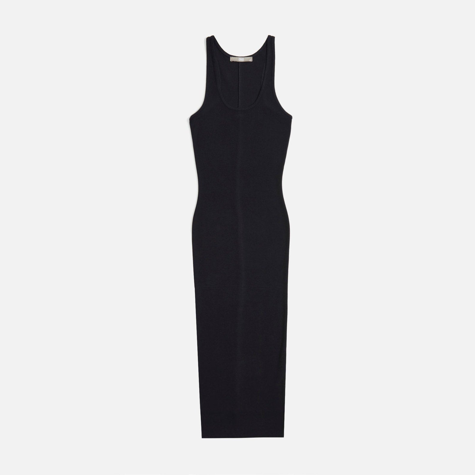 Kith 'Anthea' Black Midi Ribbed Dress Size XS