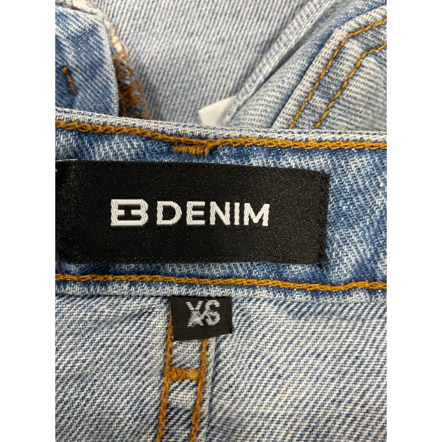 Eb Denim 'Vintage' Blue Denim Mini Skirt Size XS