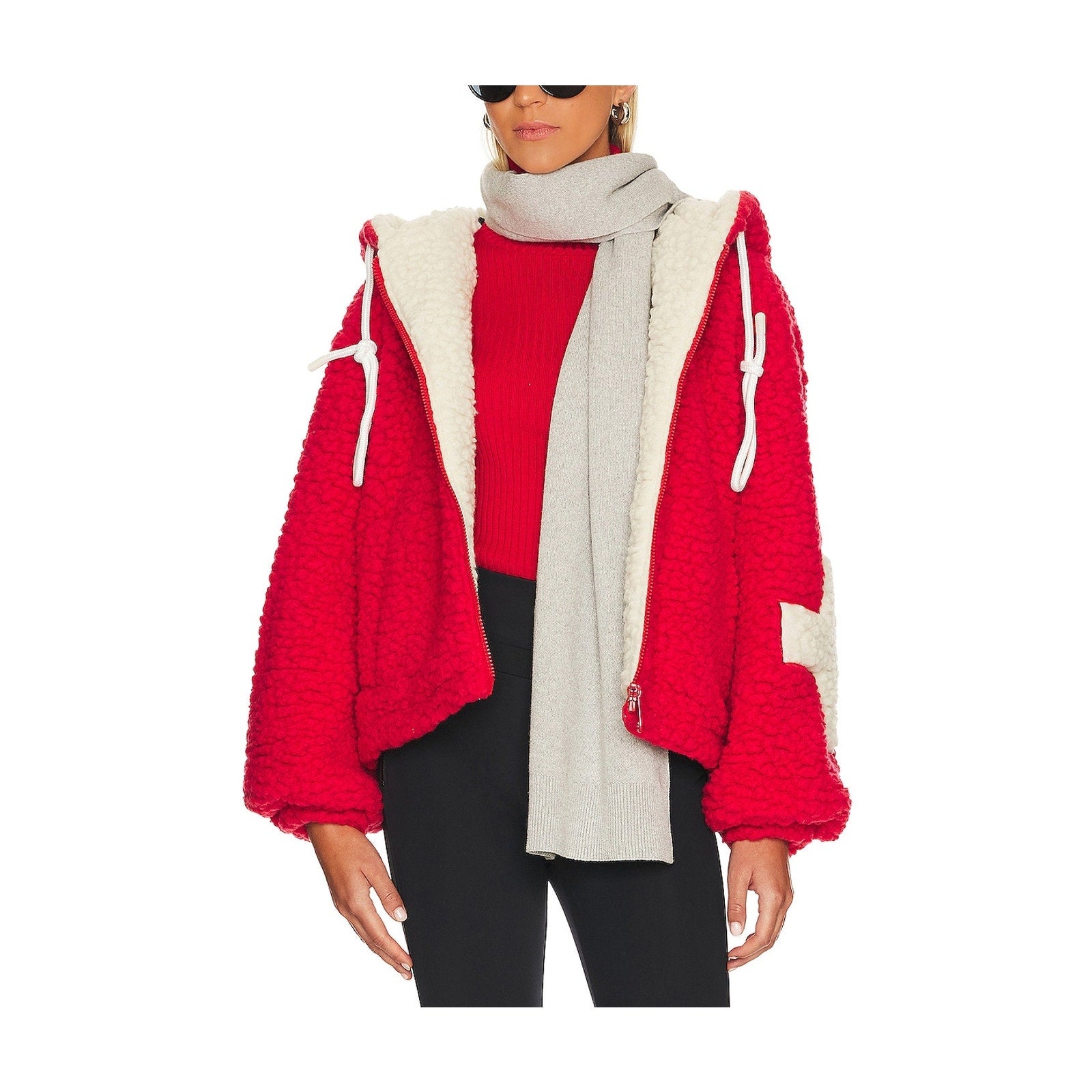Goldbergh 'Emma' Red Polyester Jacket Size 38 / 6