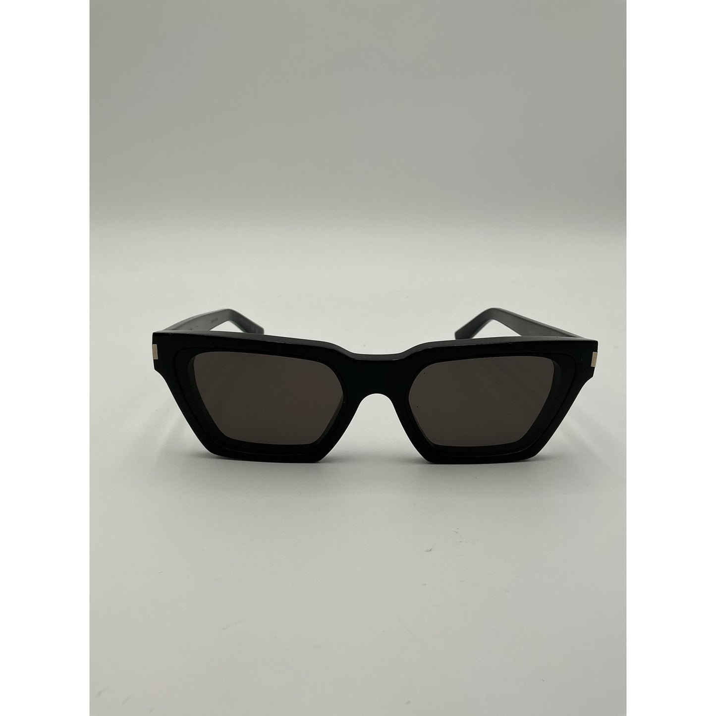 Saint Laurent Eyewear Black Acetate Calista Cat-Eye Acetate Sunglasses Size OS