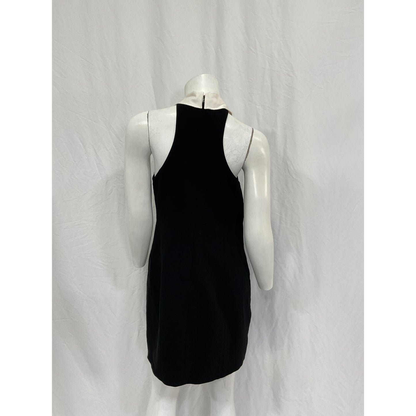 Cinq A Sept 'Kira' Black Triacetate Dress Size 10