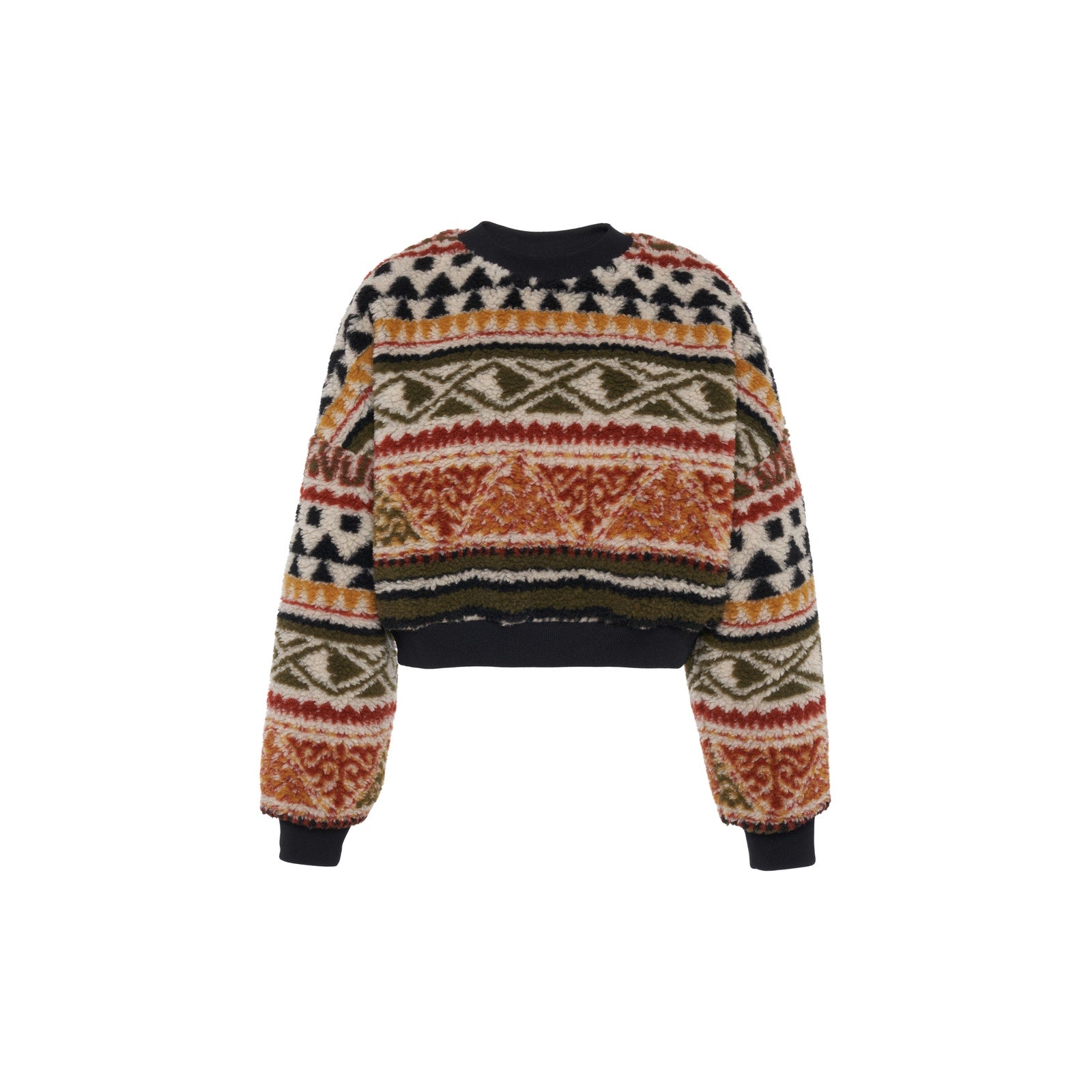 Etro Jacquard-Knit Red Pullover Sweater Size M