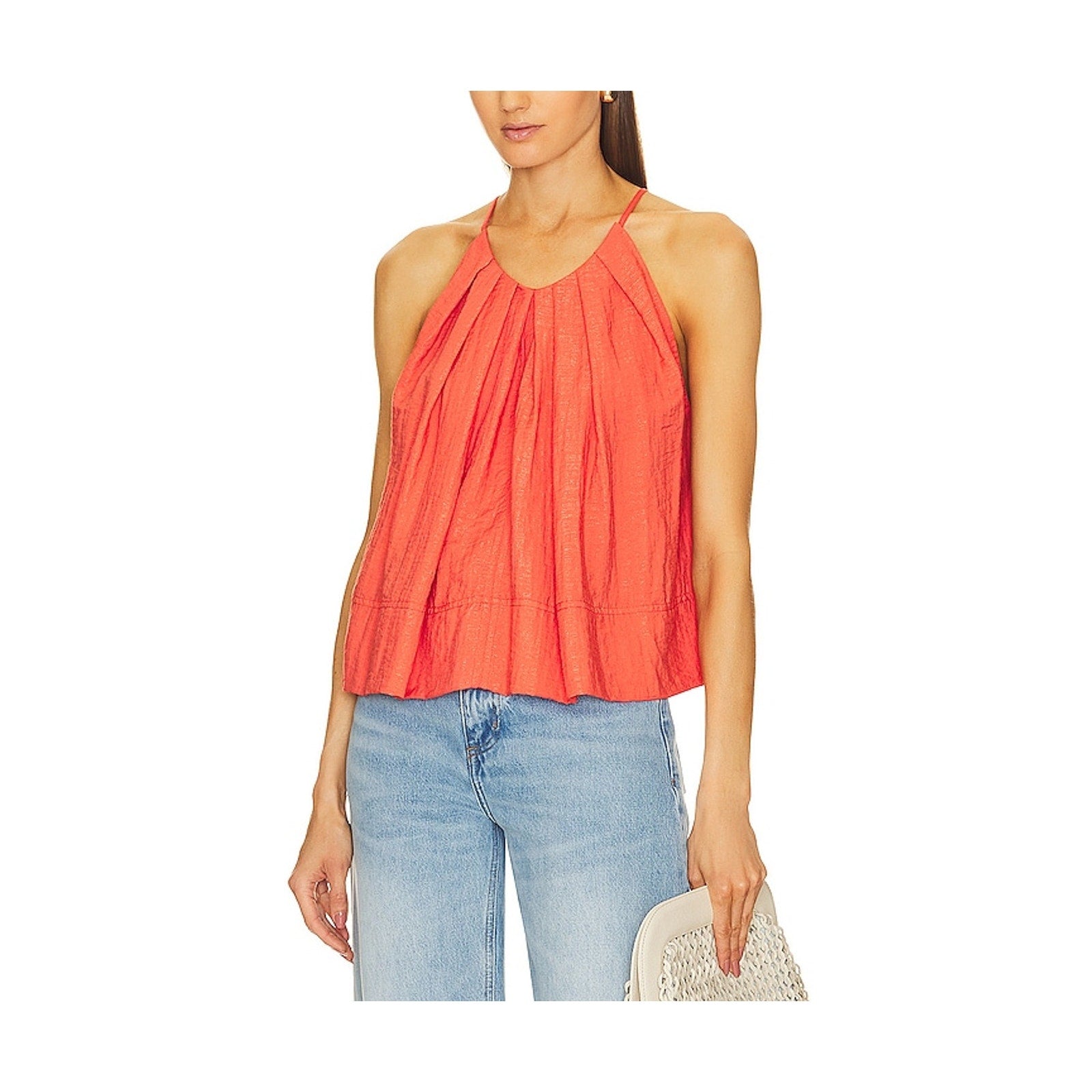 A.L.C. 'Caroline' Orange Top Size 8