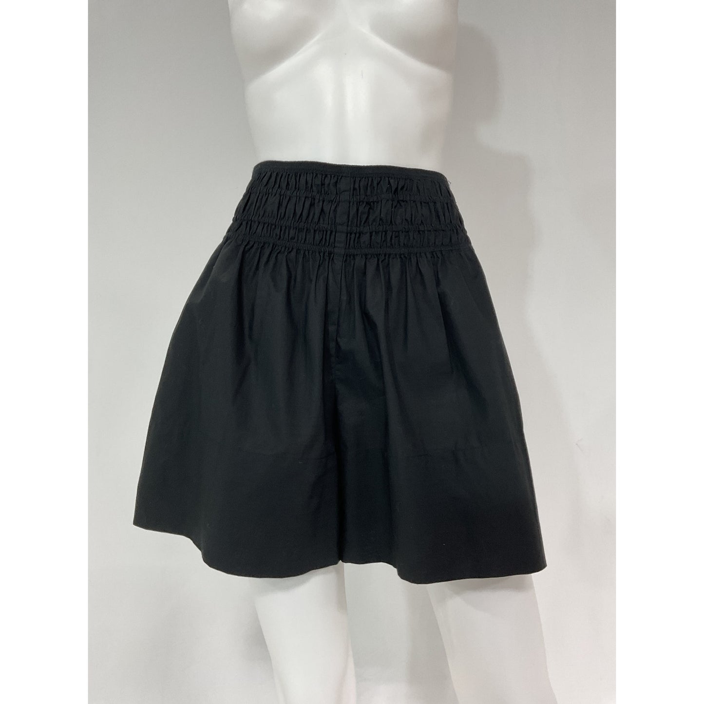 Vince 'Smocked' Black Shorts Size XXS