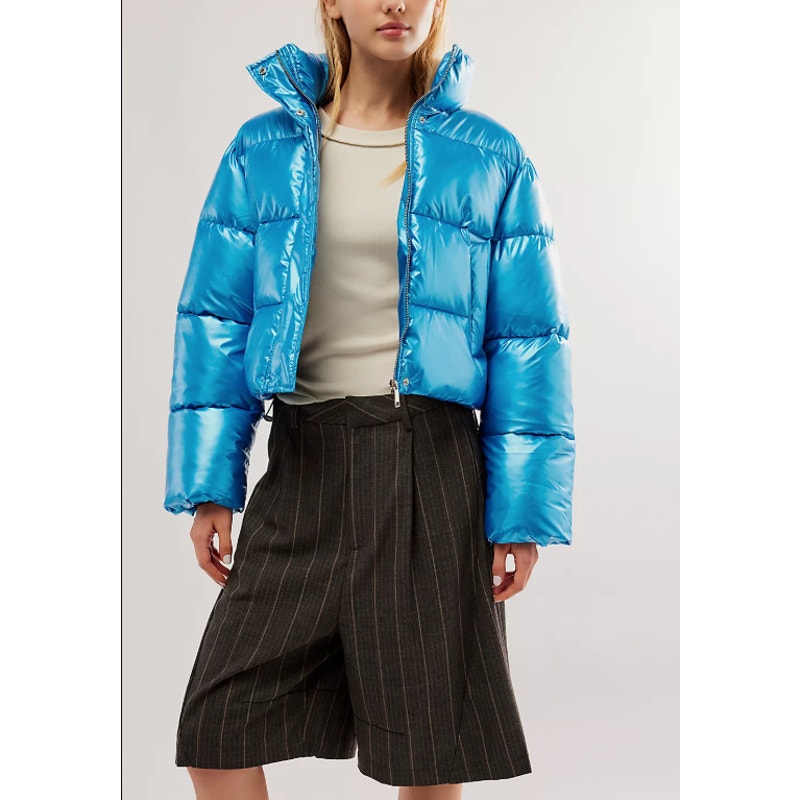 Apparis 'Kat' Blue Arctic Long Sleeve Coat / Jacket Size L