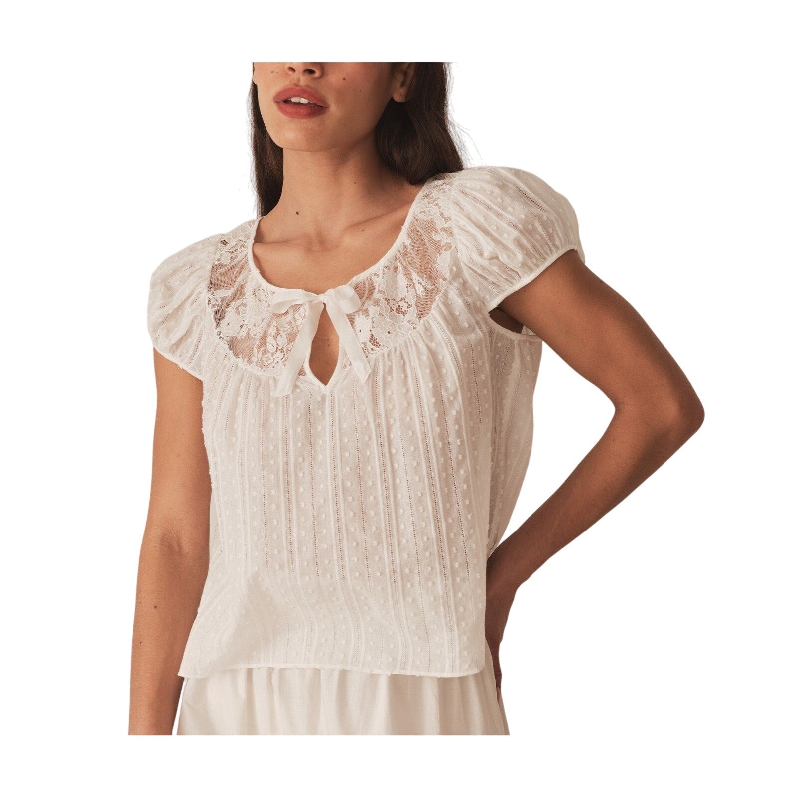 D�en 'Camri' White Top Size S