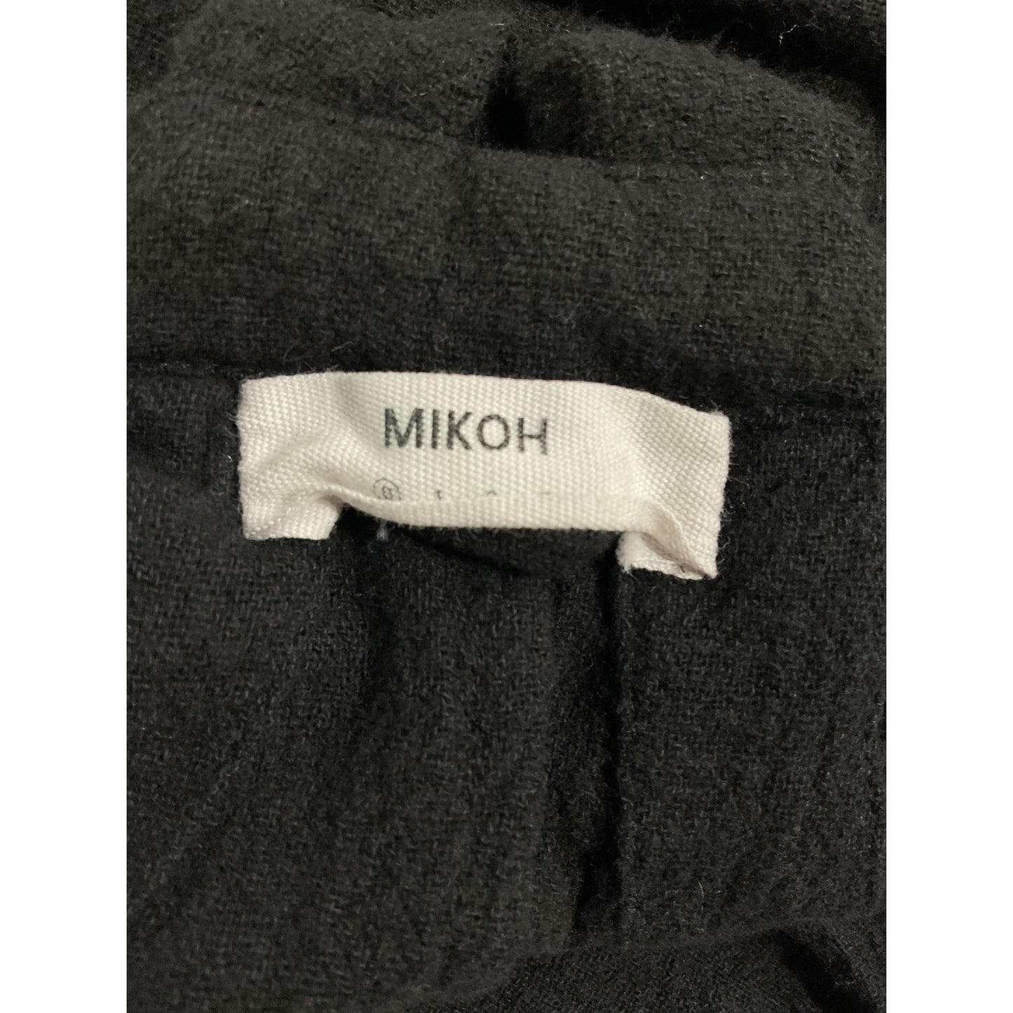 Mikoh 'Sayama' Black Linen Jumpsuit Size XS