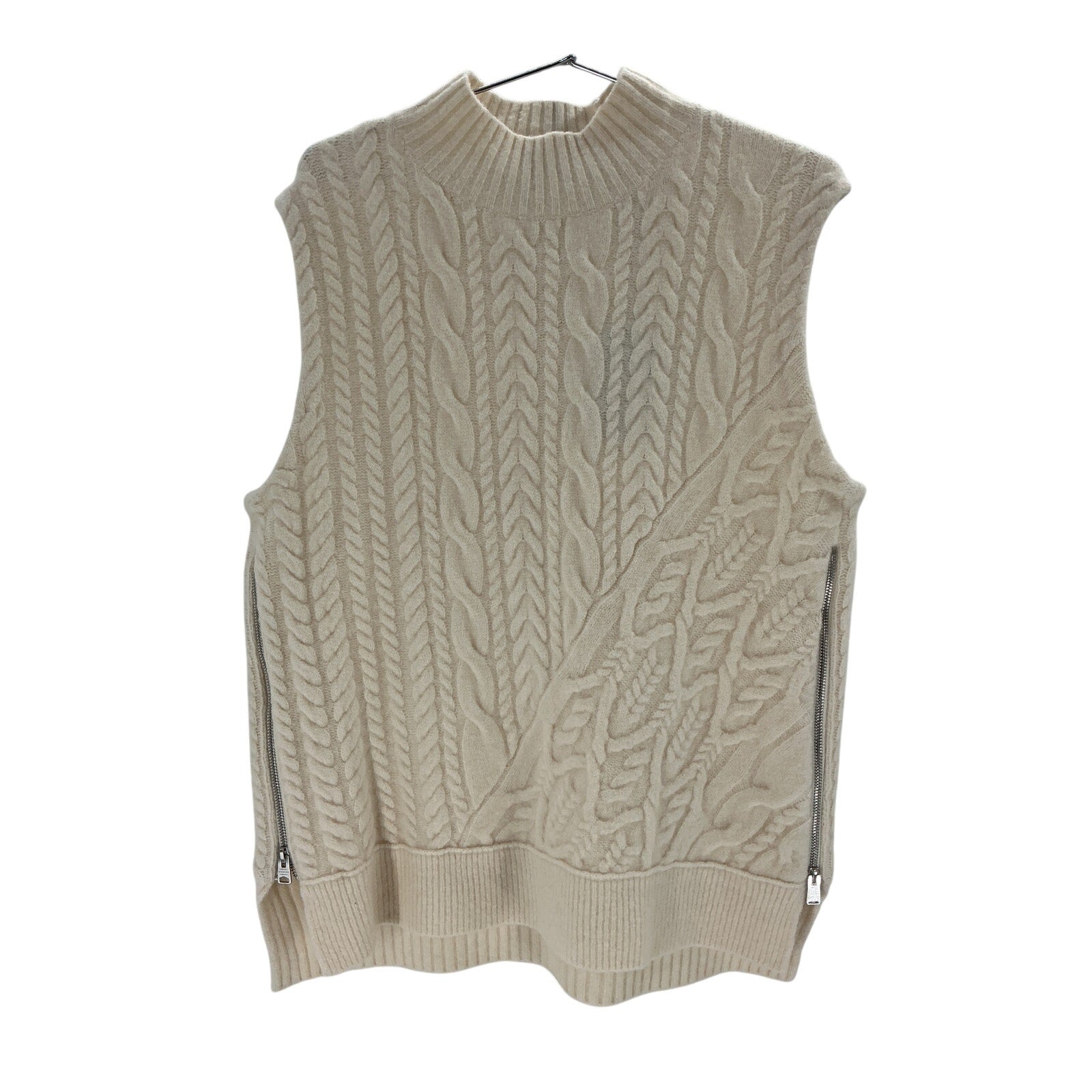 Allsaints 'Arvid' Beige Wool Oversized Tank Top Size S