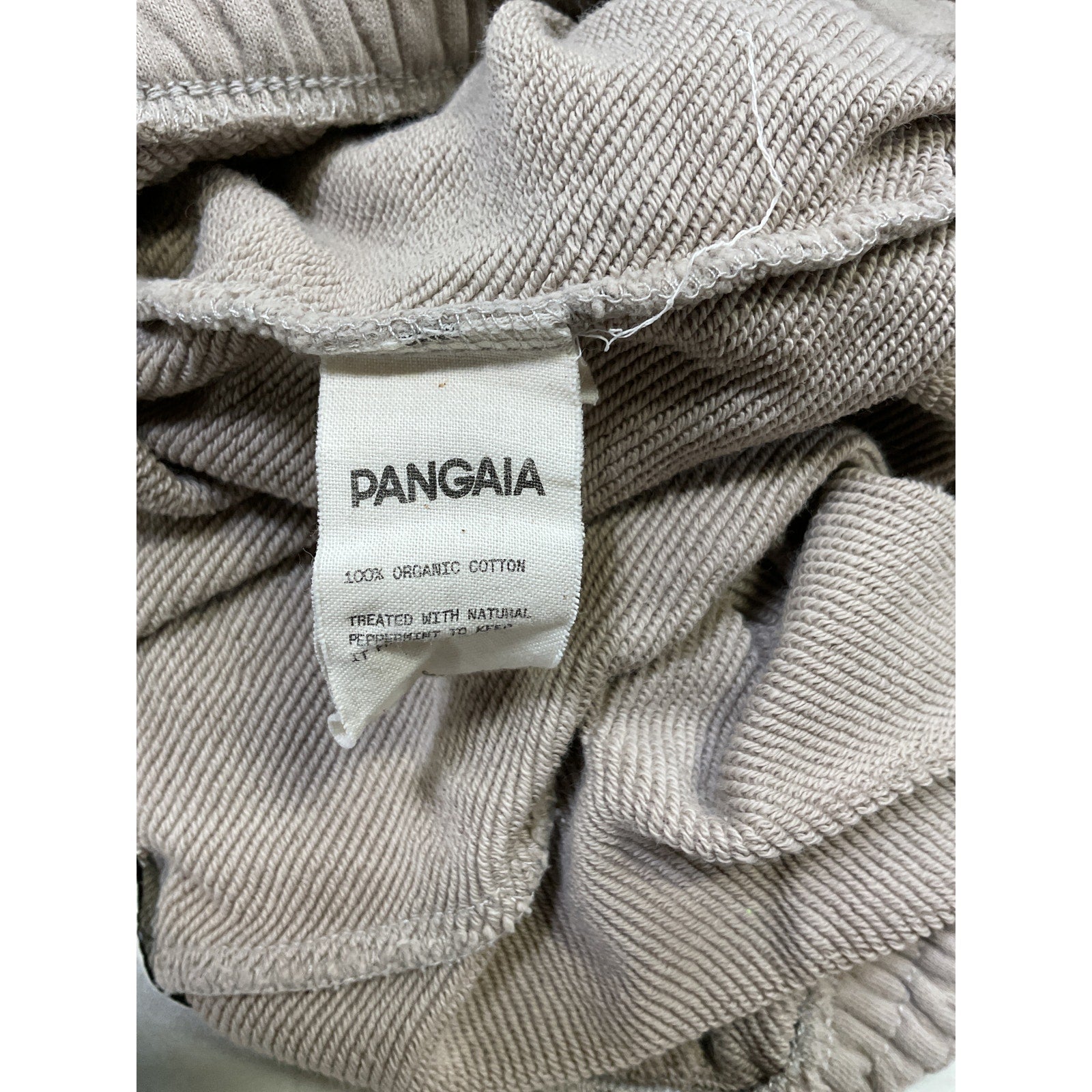 Pangaia Track White Cotton Pants Size XXS