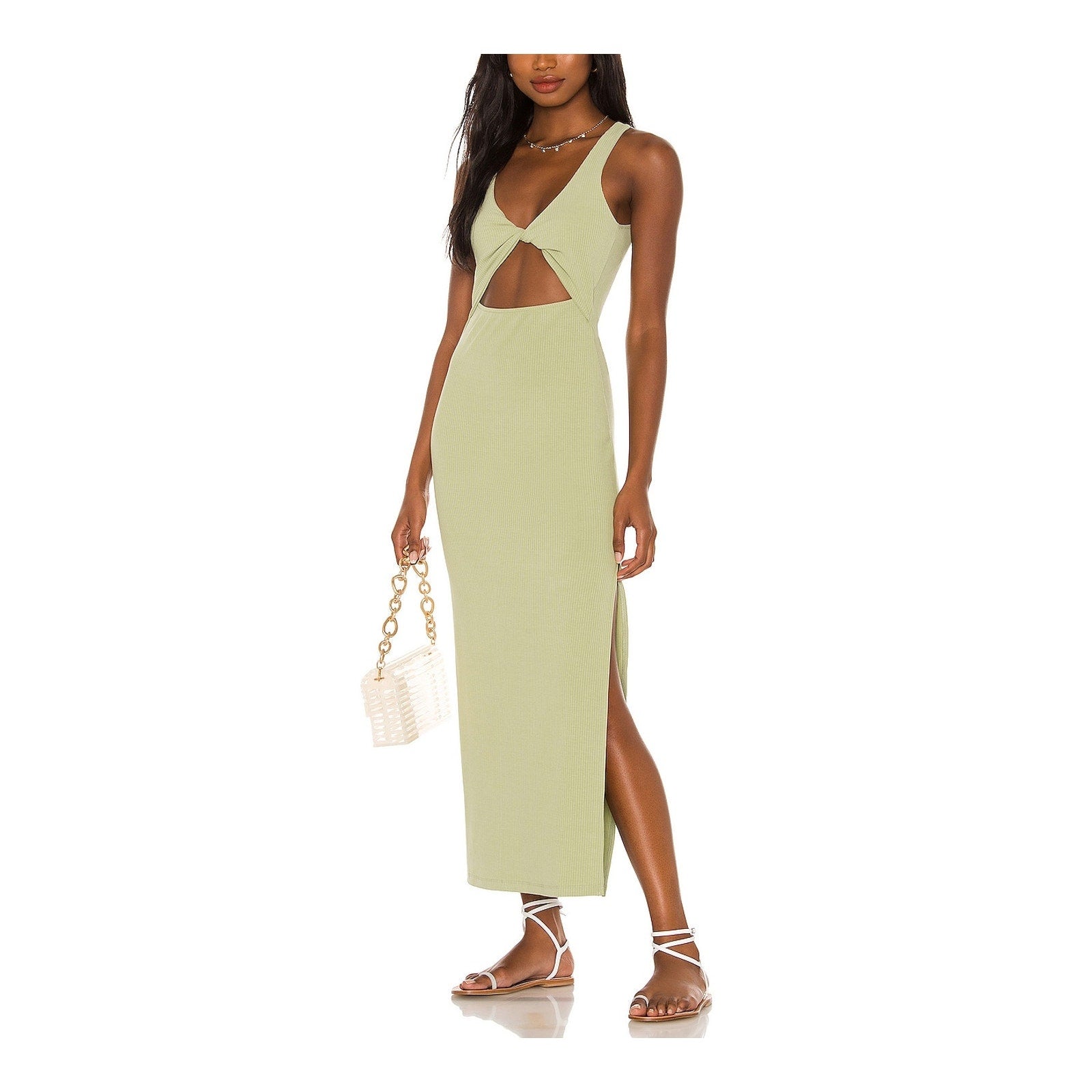 L*Space 'Nico' Green Dress Size M