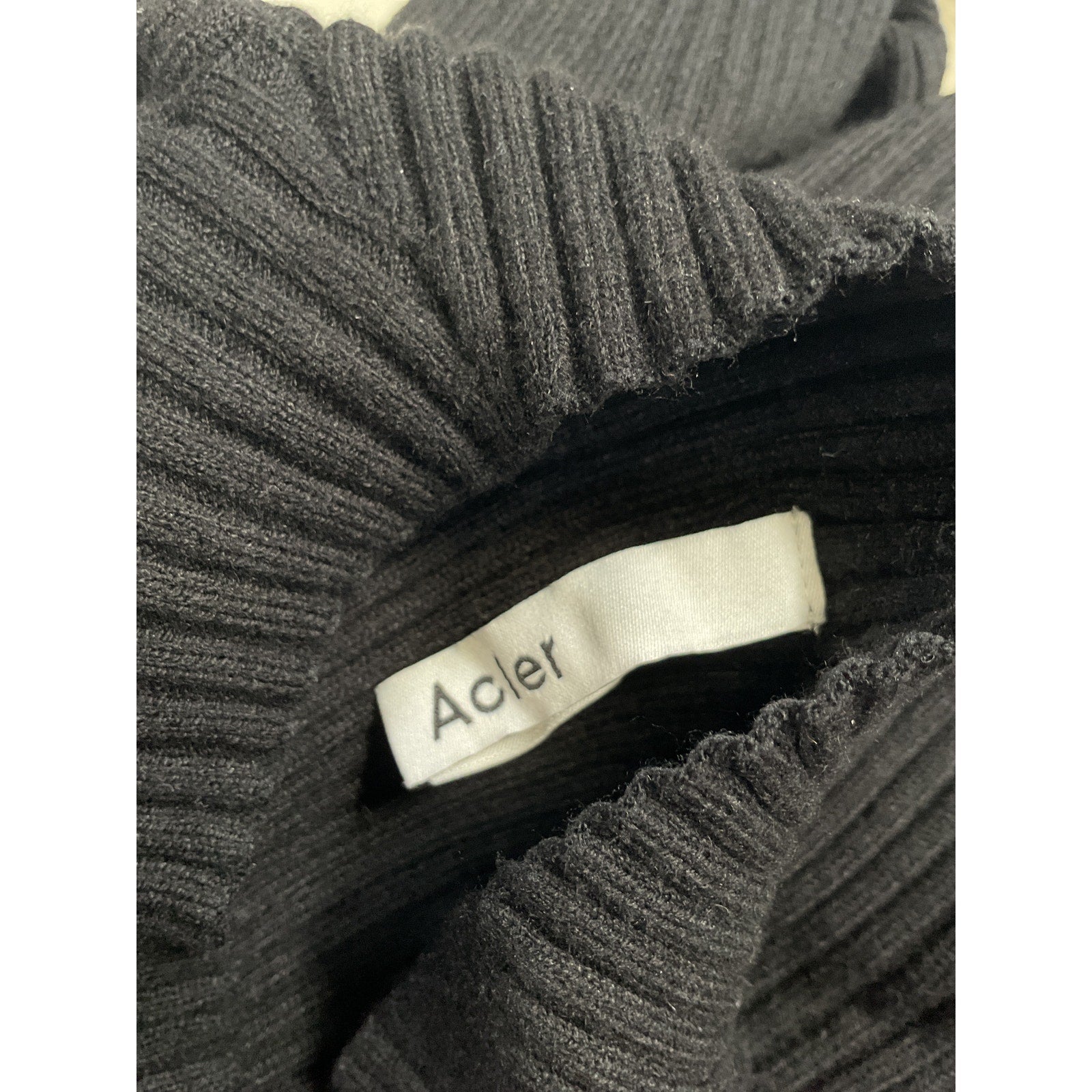 Acler 'Westerdale' Black Jumper Size 4