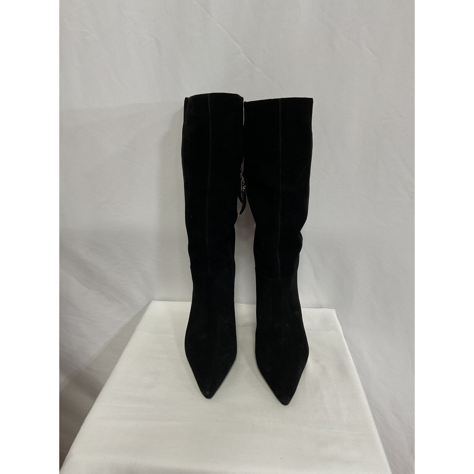 Raye 'Tarrytown' Black Suede Leather Boot Size 7