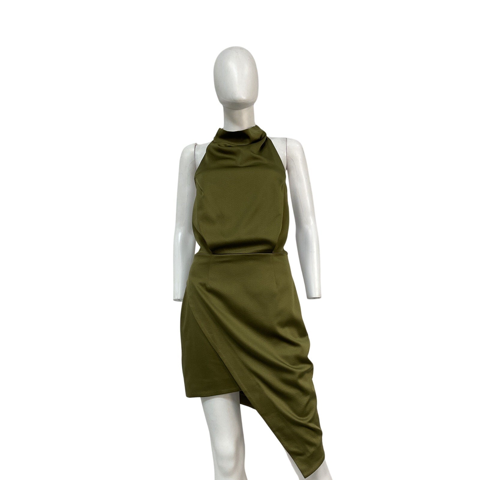 Elliatt 'Camo' Green Polyester Dress Size S