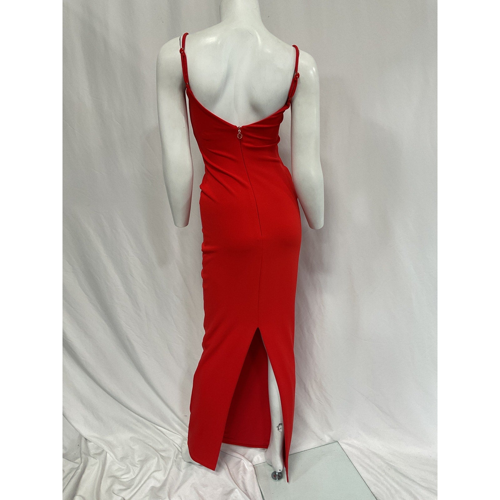 Nookie 'Bailey' Red  Crepe Gown Size S
