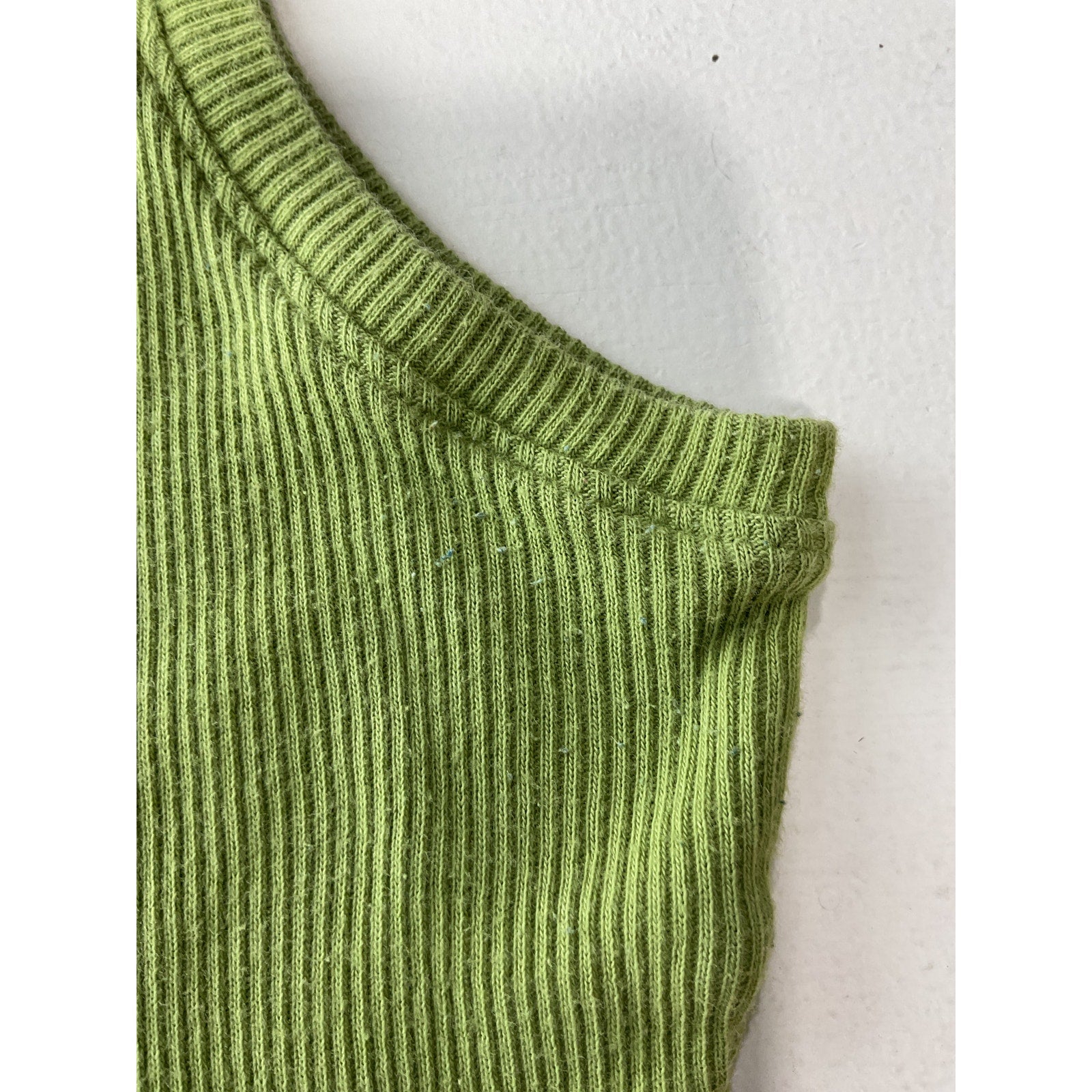 Loewe 'Anagram' Green Cotton Tank Top Size M