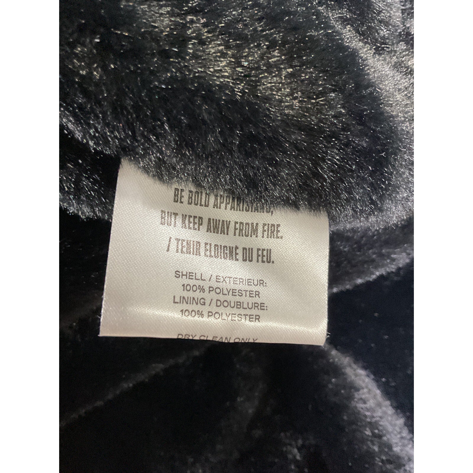 Apparis 'James' Tan Plaid Faux Fur Collar Coat Size XS