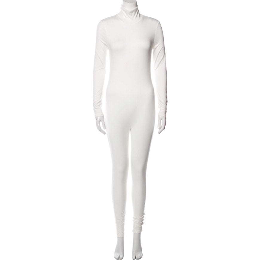 Bumpsuit 'The Penelope' White Blouse Size L