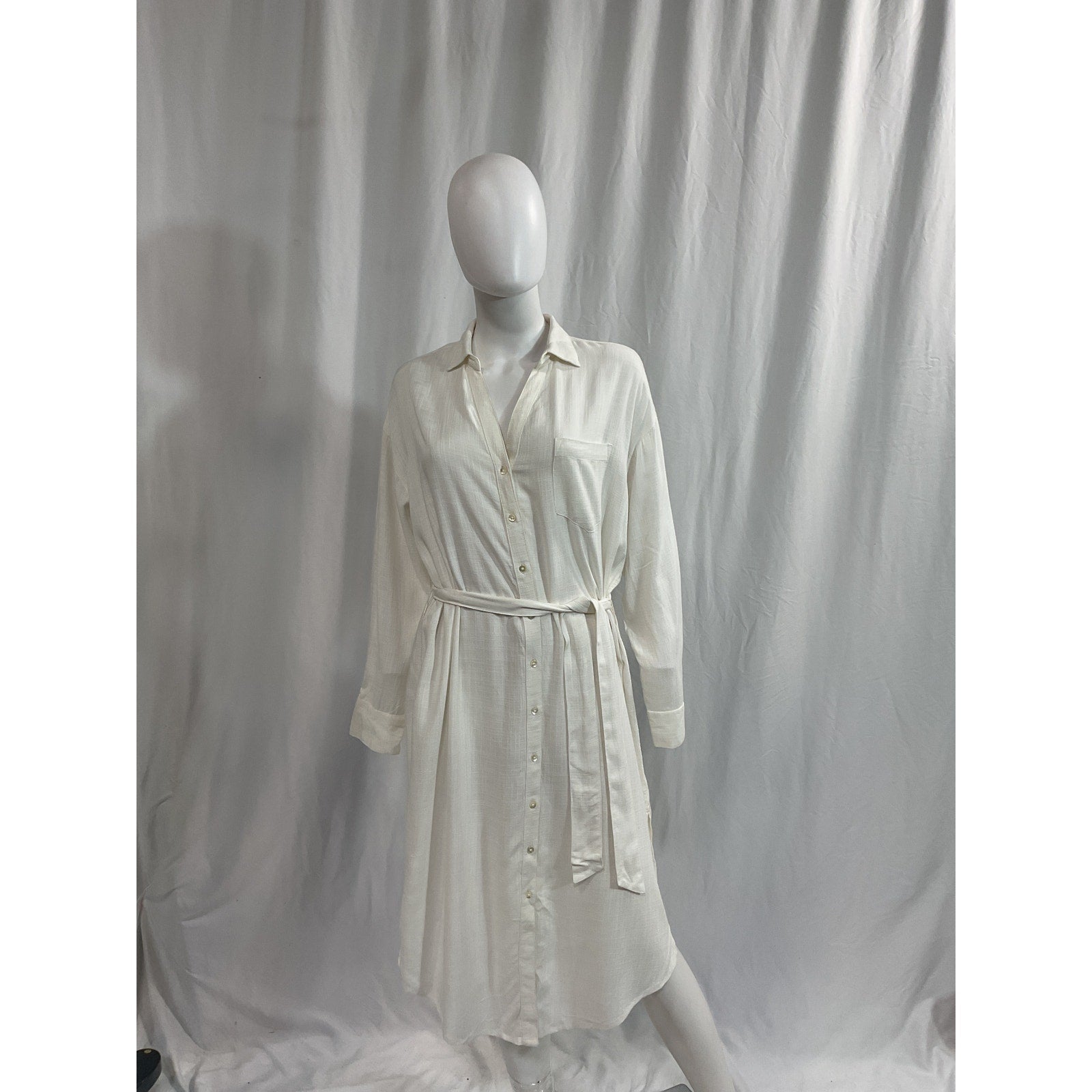 L*Space 'Barcelona' White Button Dress Size XS
