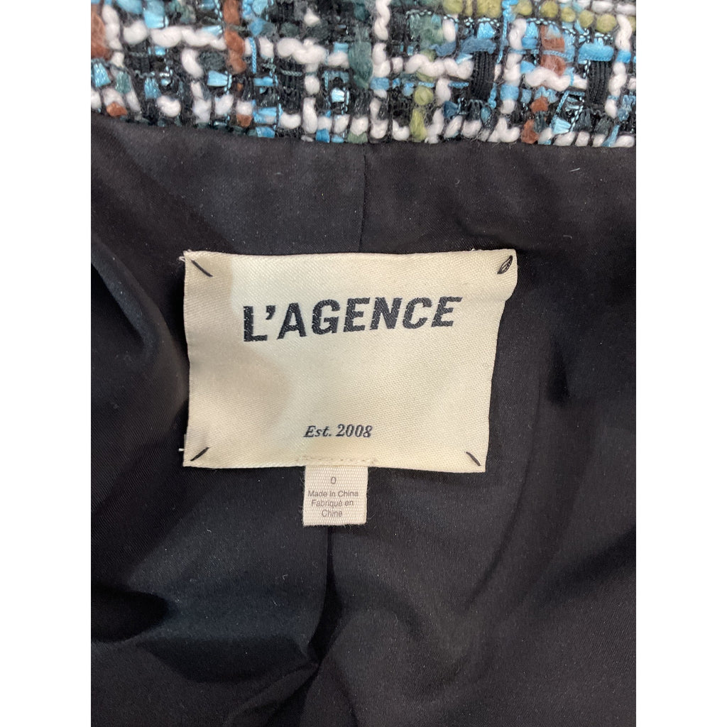 L'Agence 'Brooke' Black Blazer Size 0
