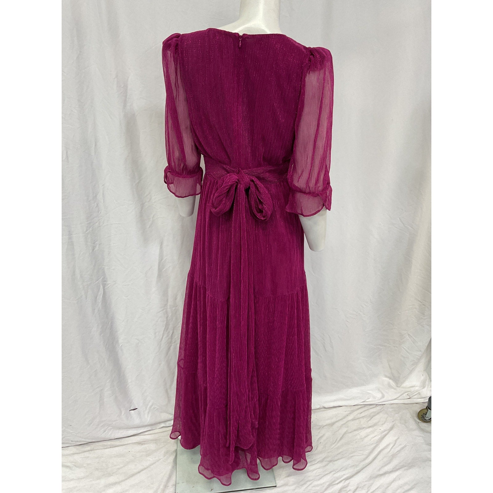 Tularosa 'Jainey' Purple Polyester Maxi Dress Size S