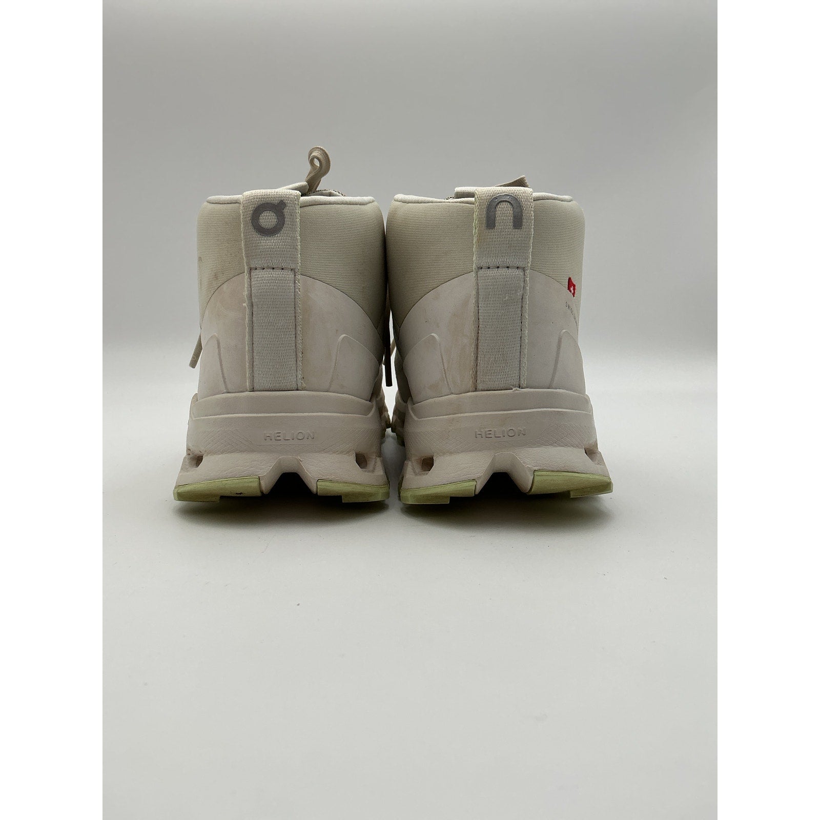 On 'Cloudroam' Green Rubber-Trimmed Recycled-Mesh And Shell High-Top Sneakers Size 6