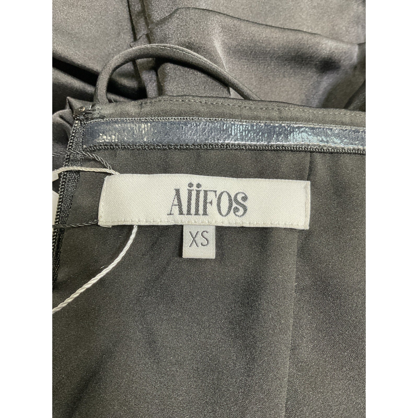 Aiifos 'Sandy' Black Polyester Dress Size XS - NWT
