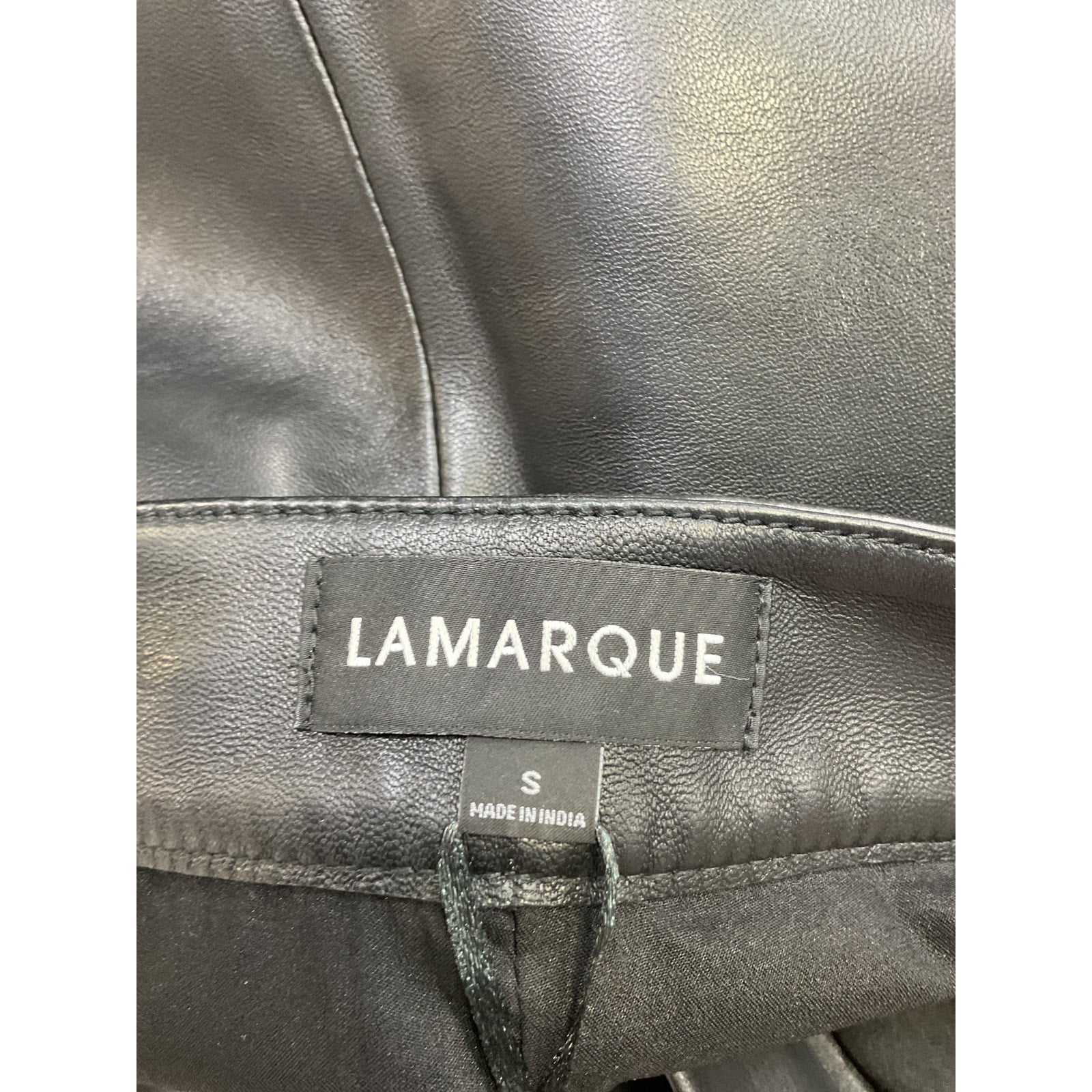 Lamarque 'Mariette' Black Leather Maxi Skirt Size S - NWT