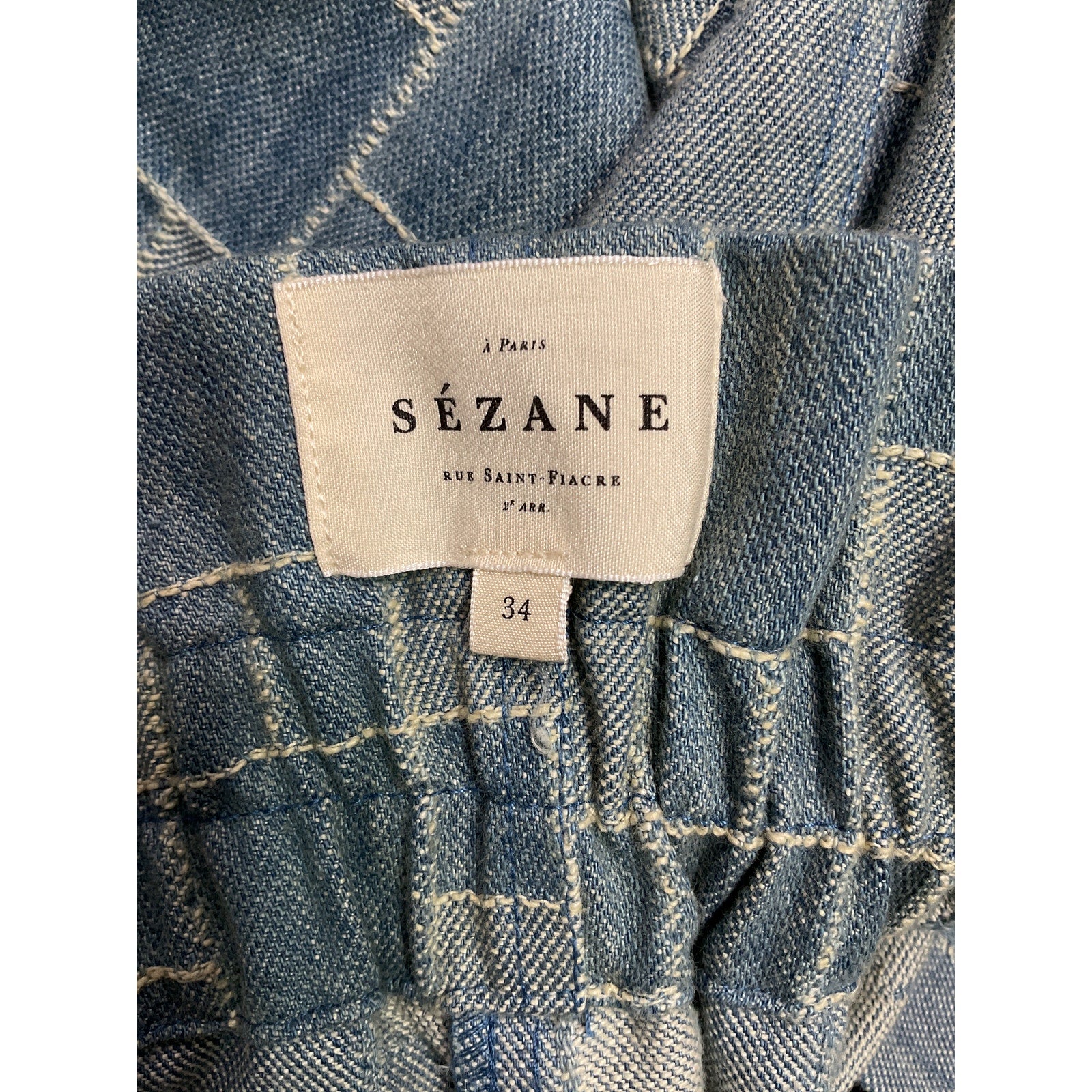 S�zane 'Andr�as' Blue Pants Size 34