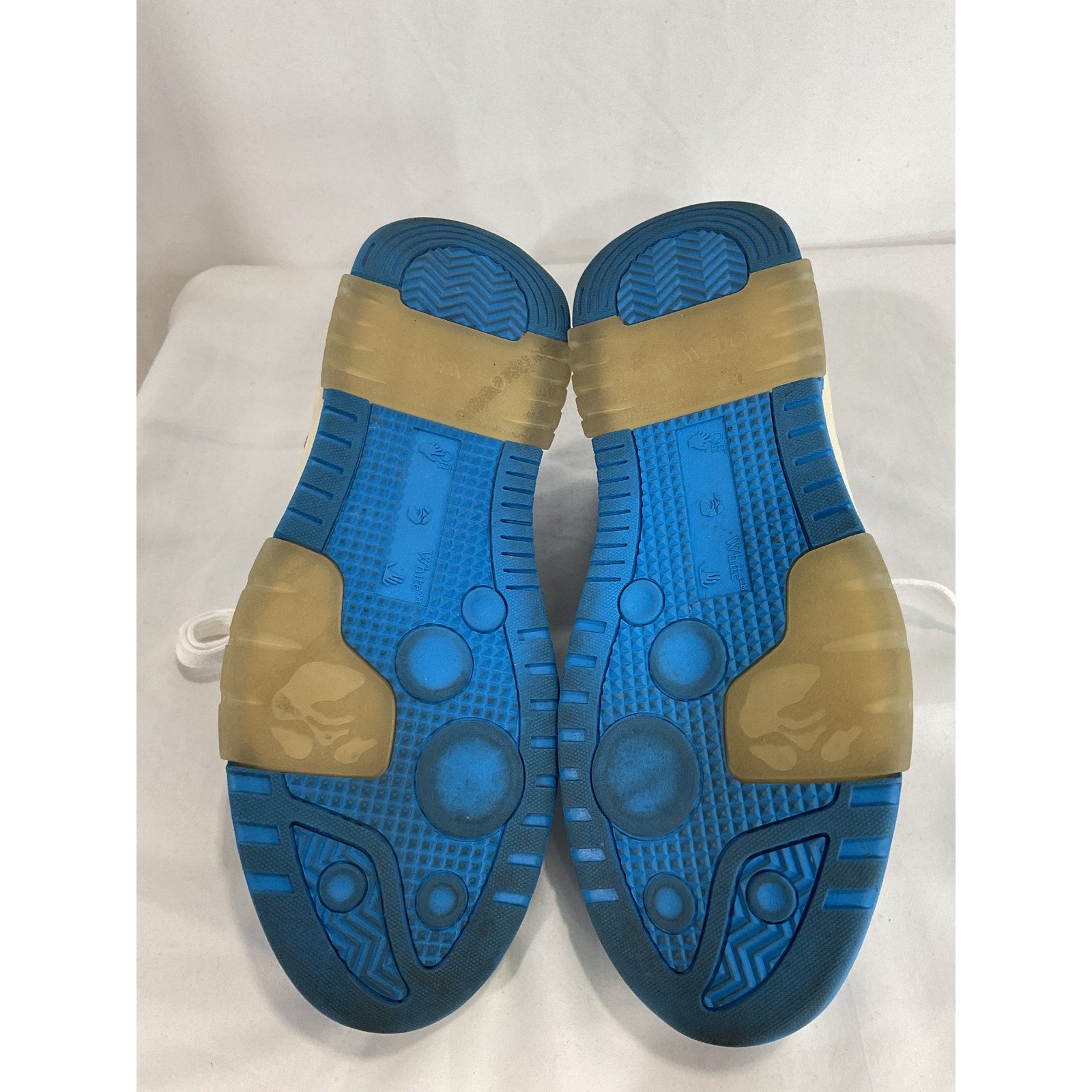 Off-White 'Out Of Office' Blue Sneaker Size 8