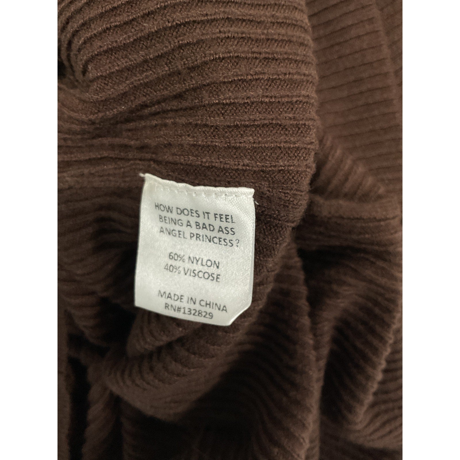 Lpa 'Clementine' Brown Cut Out Dress Size L - NWT