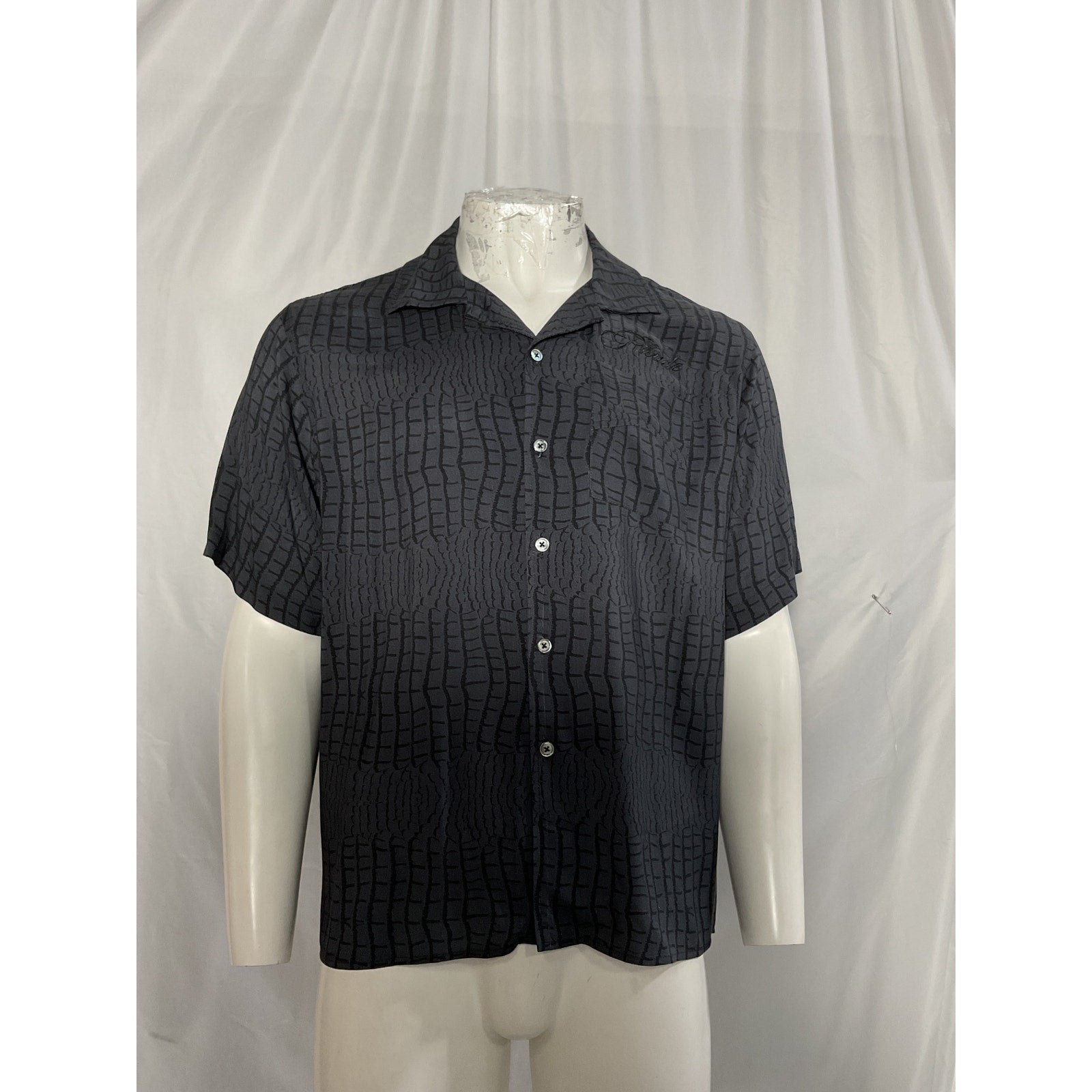 Rhude 'Croc' Black Shirt Size XL