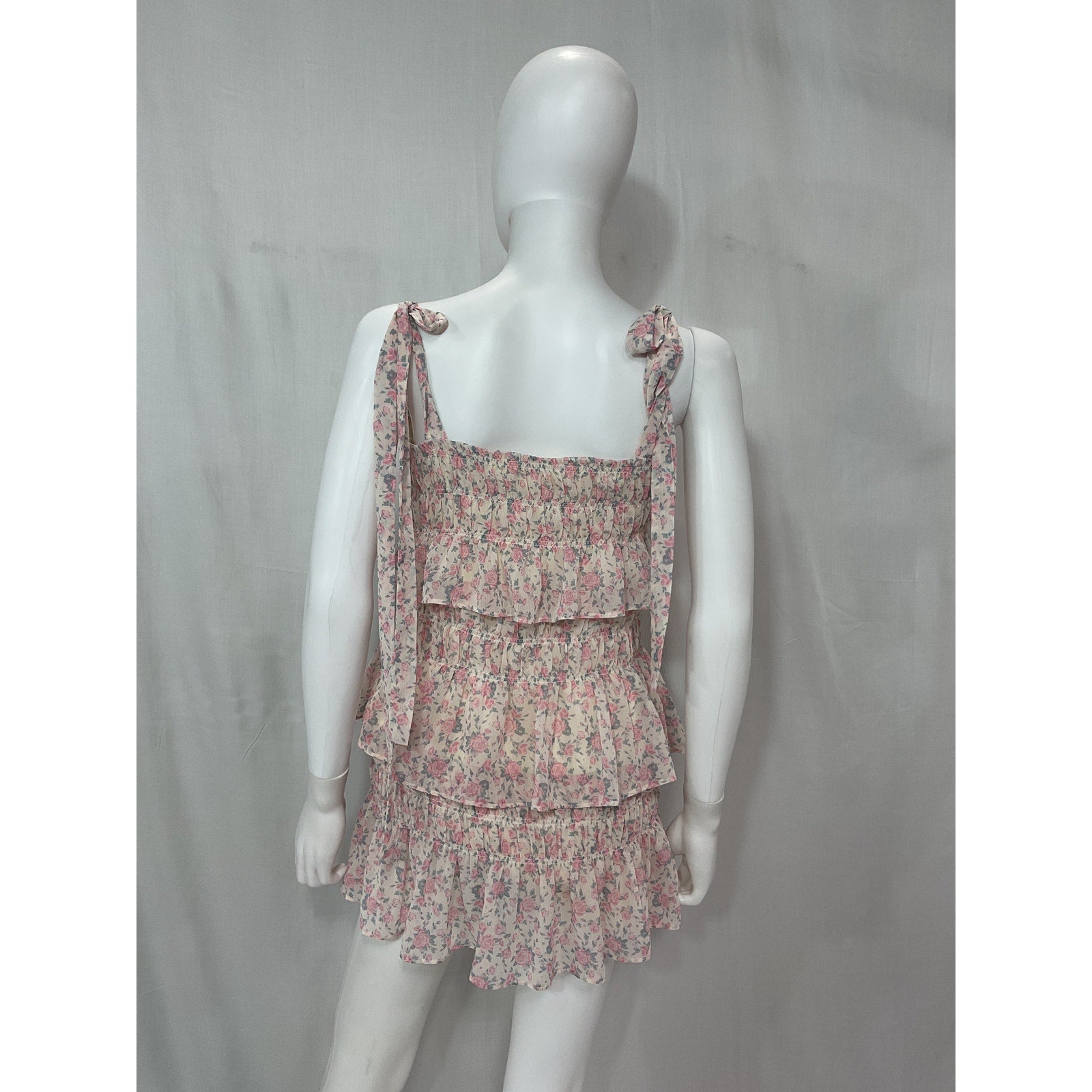 Tularosa 'Gloria' Pink Chiffon Dress Size M