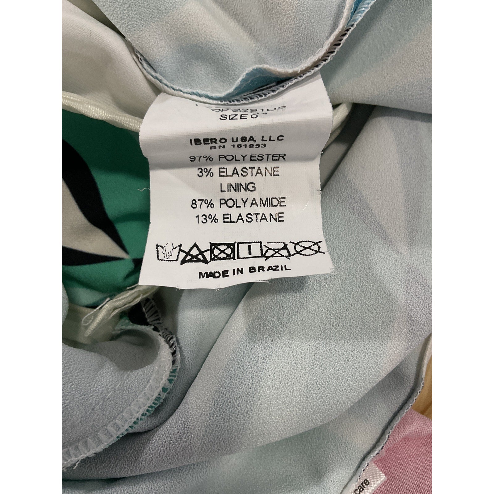 Patbo 'Twist' Blue One Shoulder Mini Dress Size 0