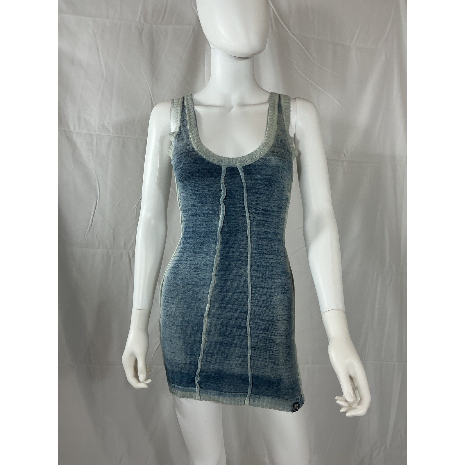 Knwls 'Enyo' Blue Sleeveless Dress Size XS - NWT
