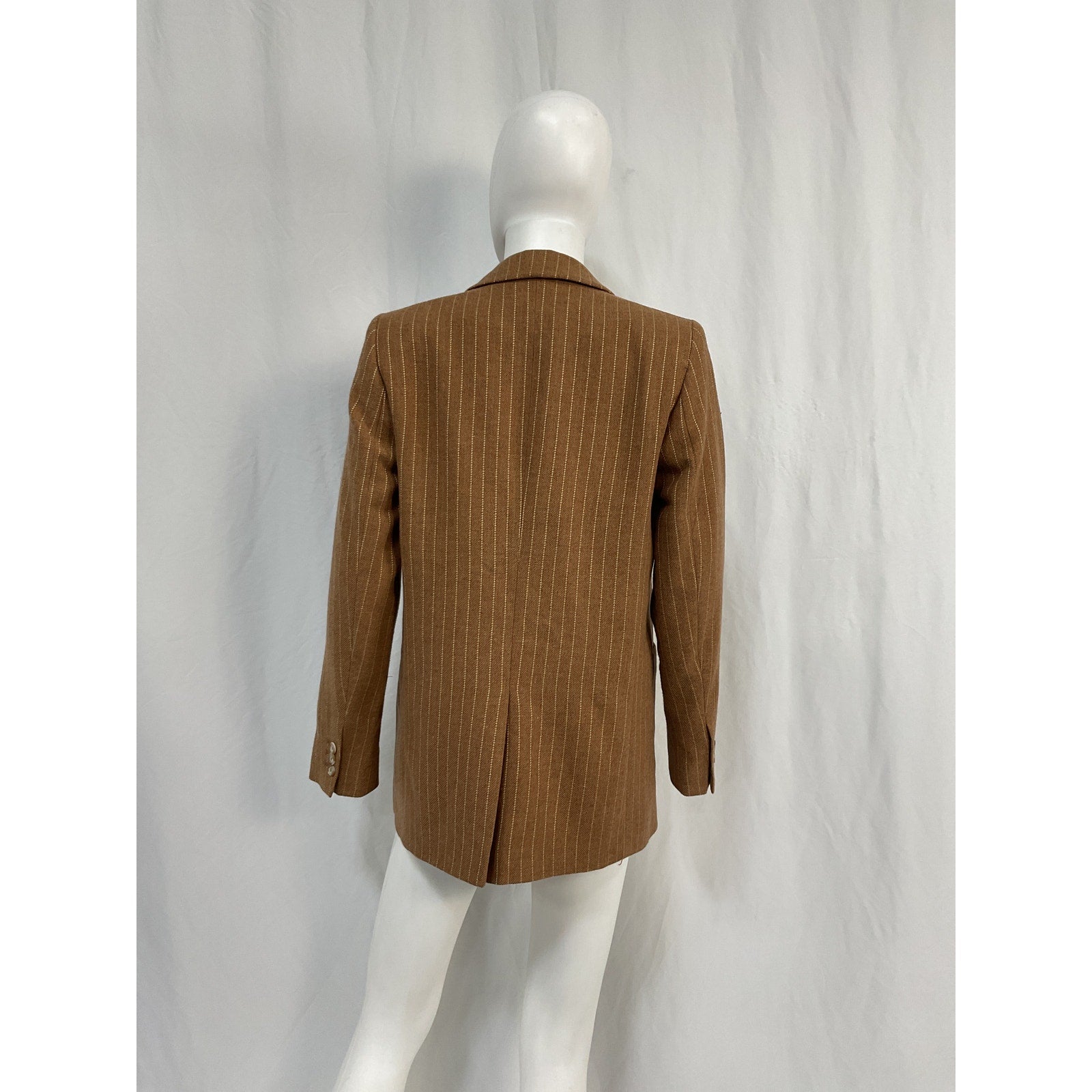 S�zane 'Beryn' Brown Wool Jacket Size 34