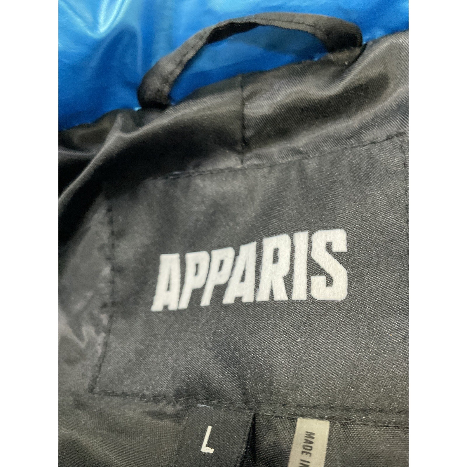 Apparis 'Kat' Blue Arctic Long Sleeve Coat / Jacket Size L