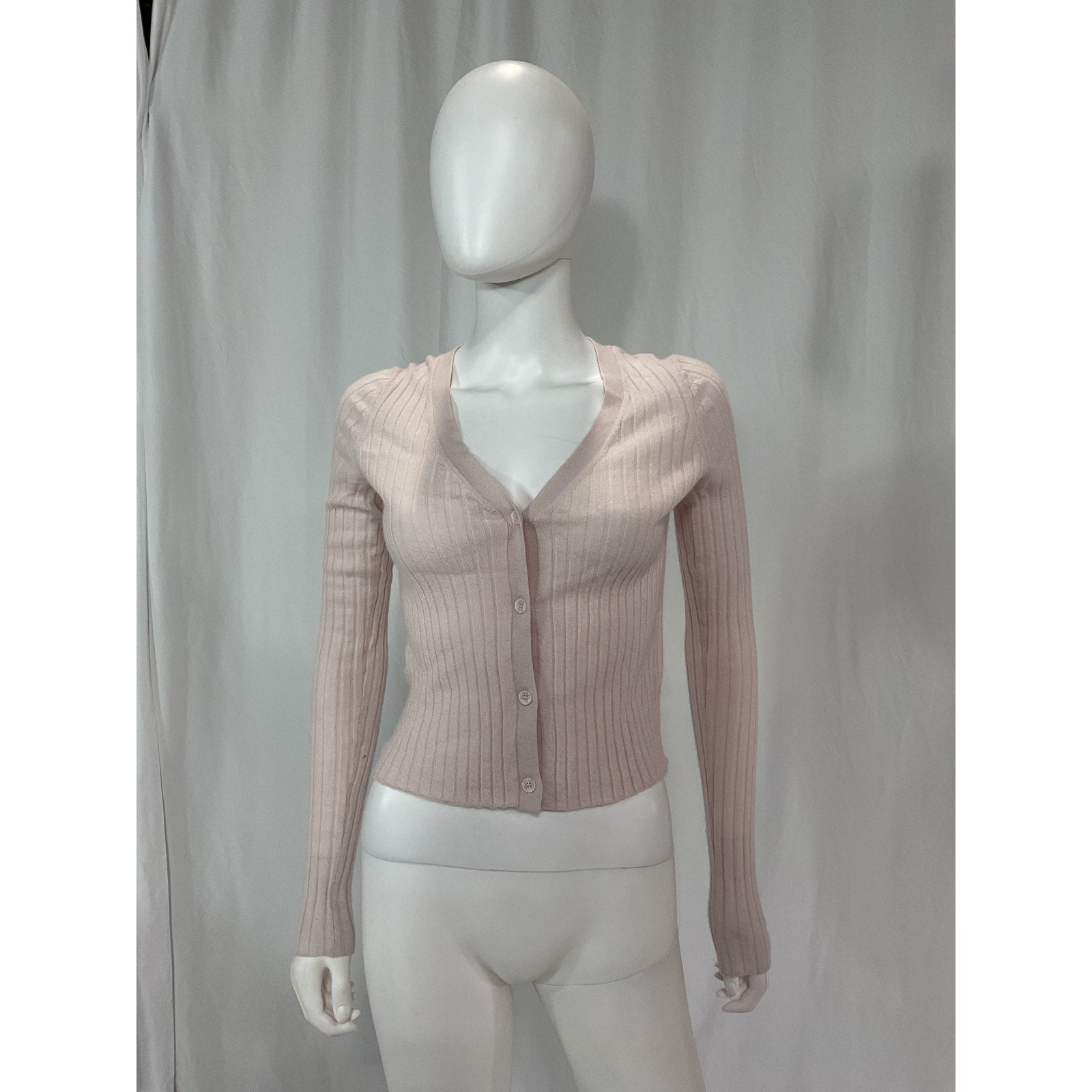 Sablyn 'liliana' White V-Neck Faux Fur Cardigan Size XS