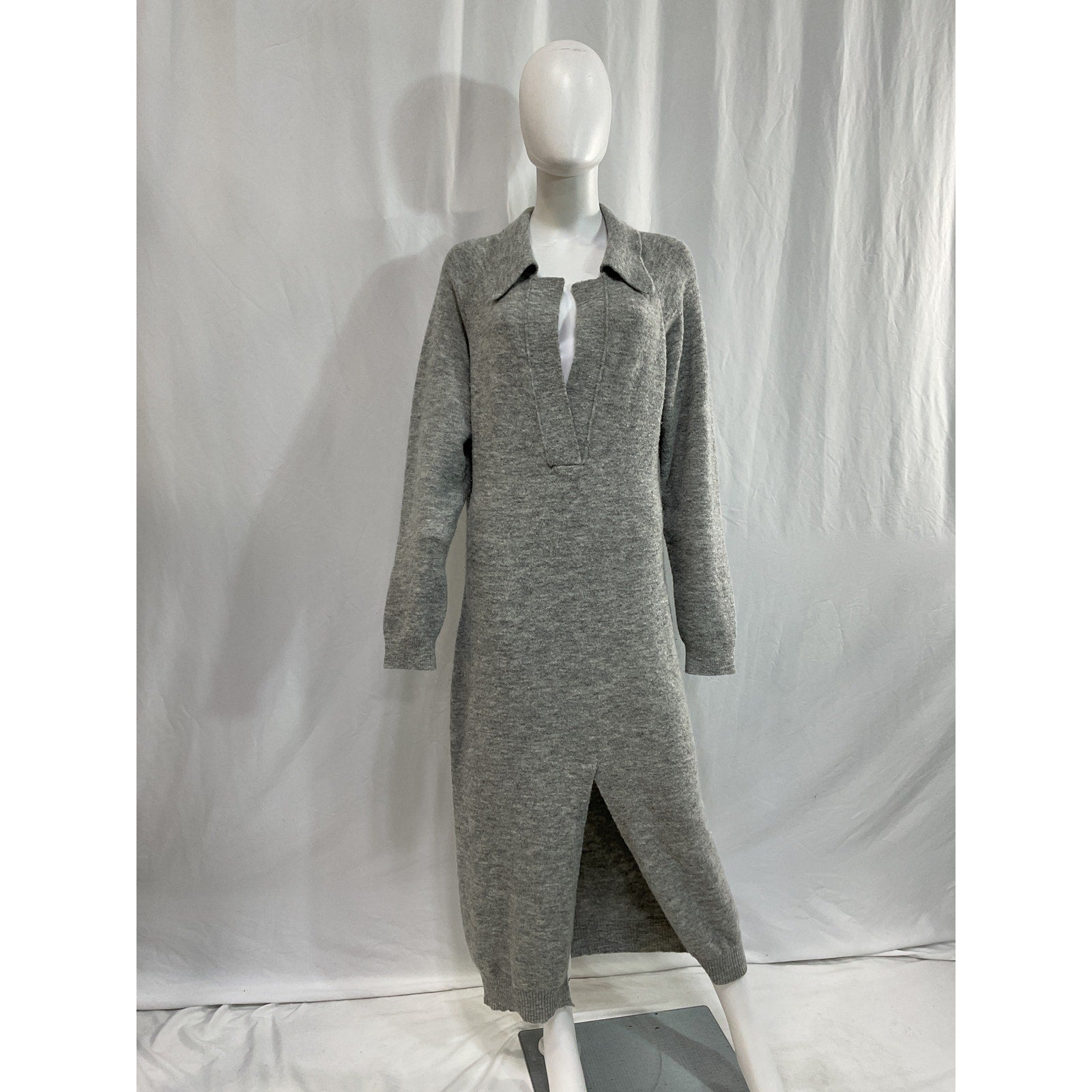 Nanushka 'Flora' Grey Dress Size L