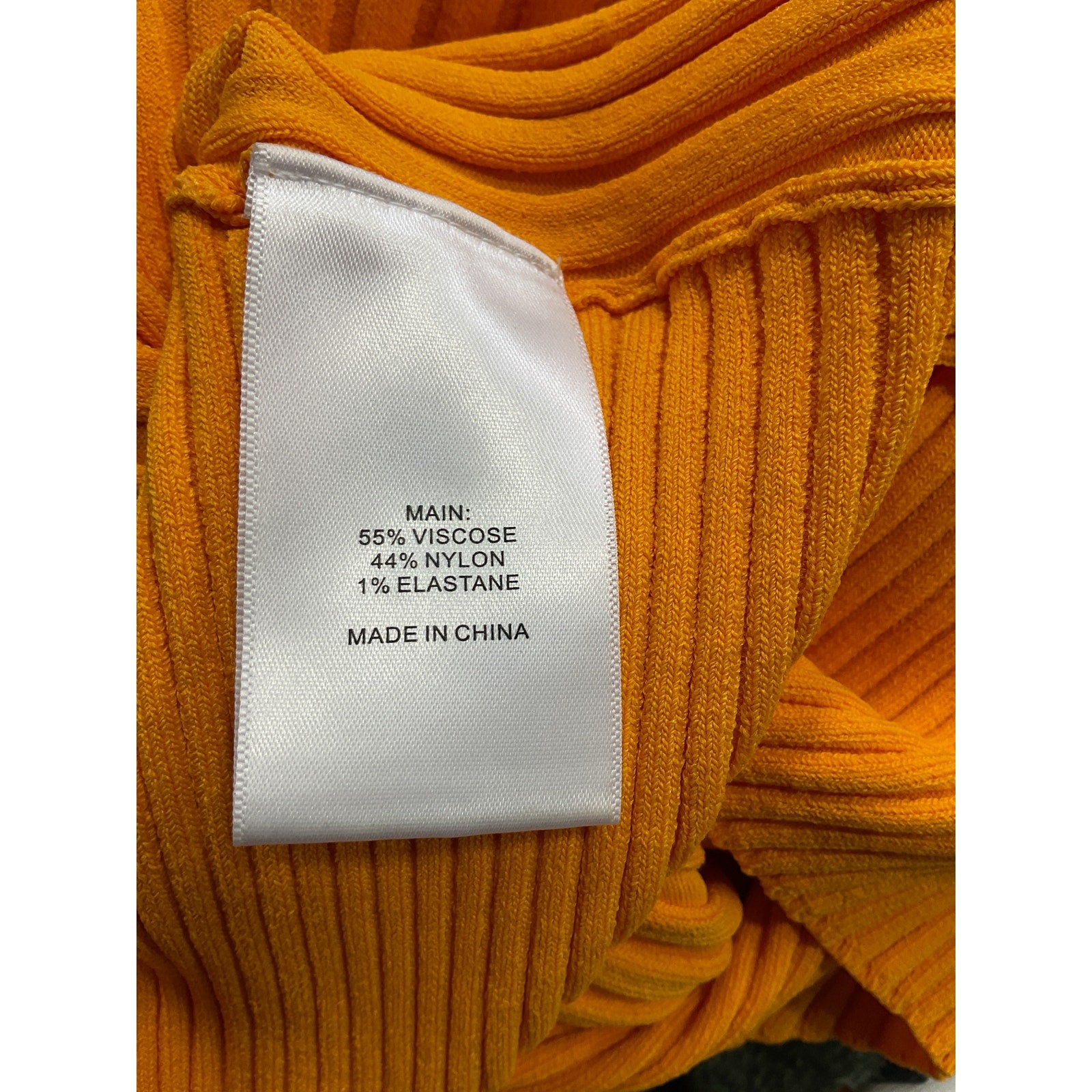 Aje 'Edner' Gold Cropped Knit Open Back Top Size XS