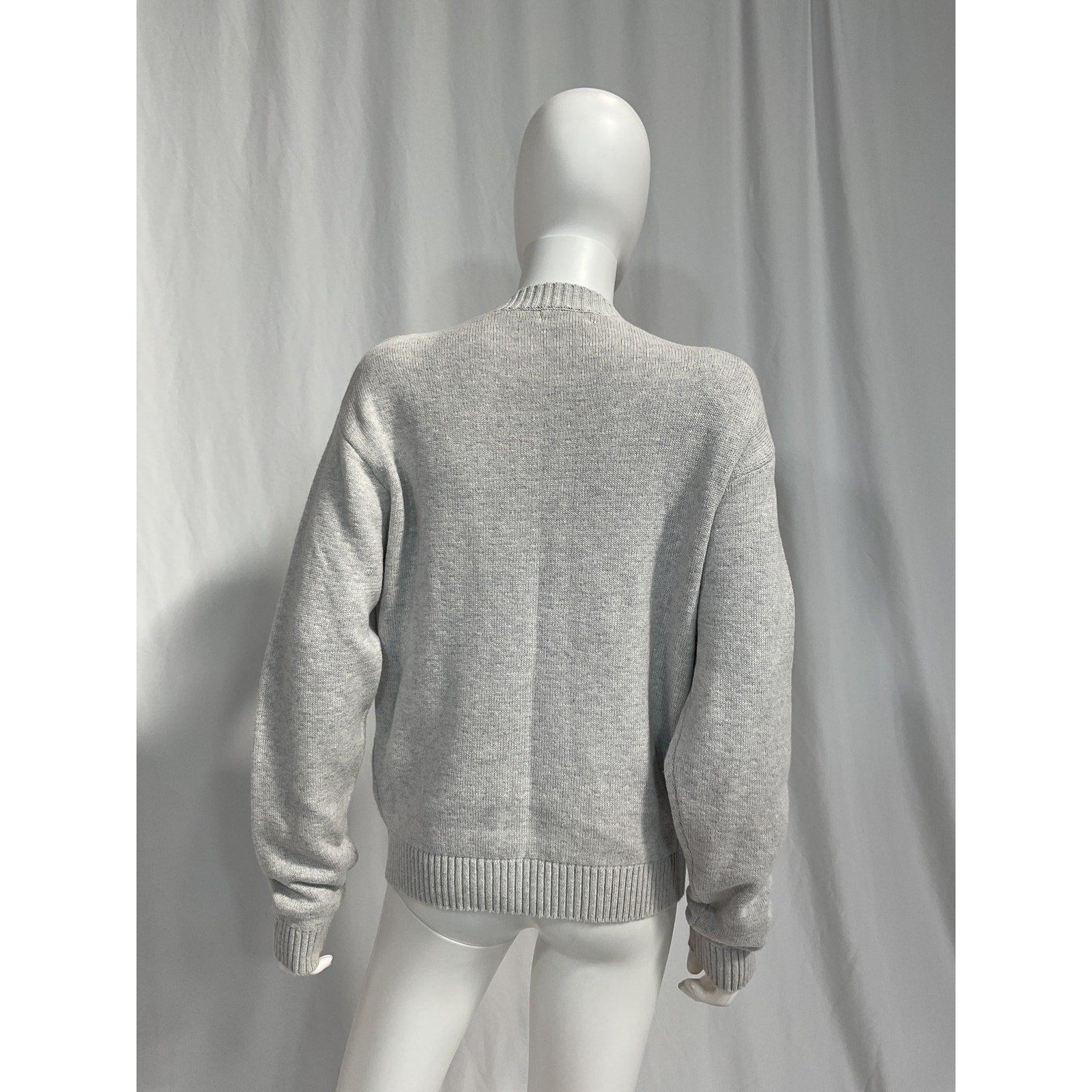 Madhappy 'Alumni' Grey Knit Sweater Size XS