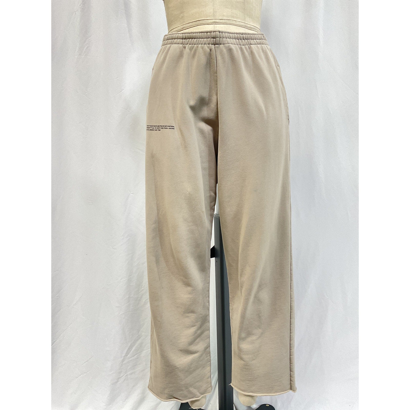 Pangaia '365' White Unisex Organic Cotton Track Pants Size S