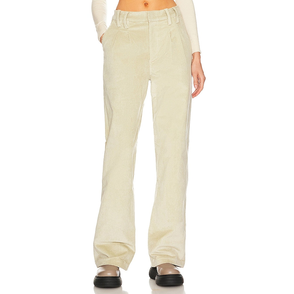 Sprwmn Straight Leg White Cotton Trouser Size 29